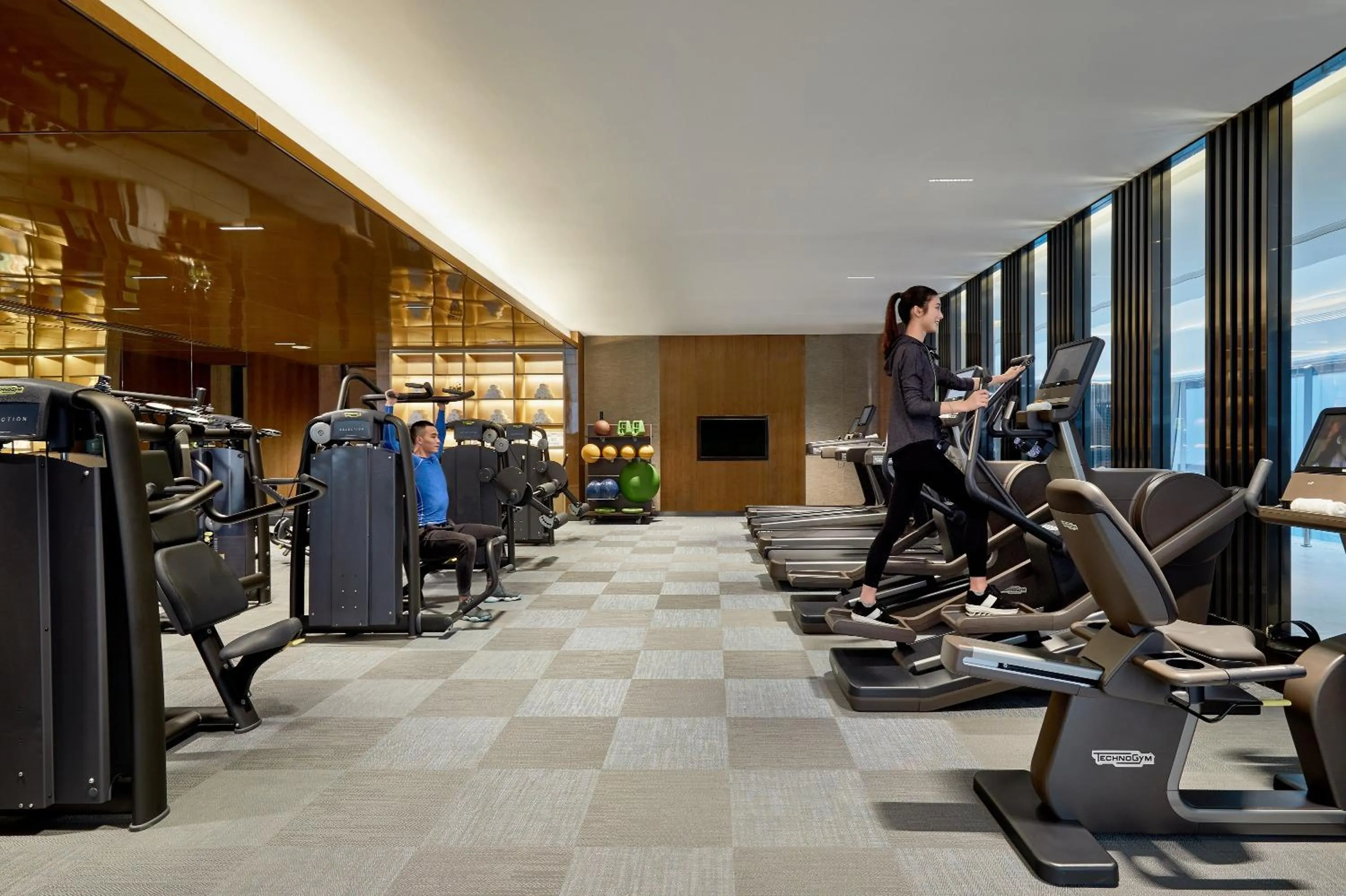 Fitness centre/facilities in Fairmont Chengdu