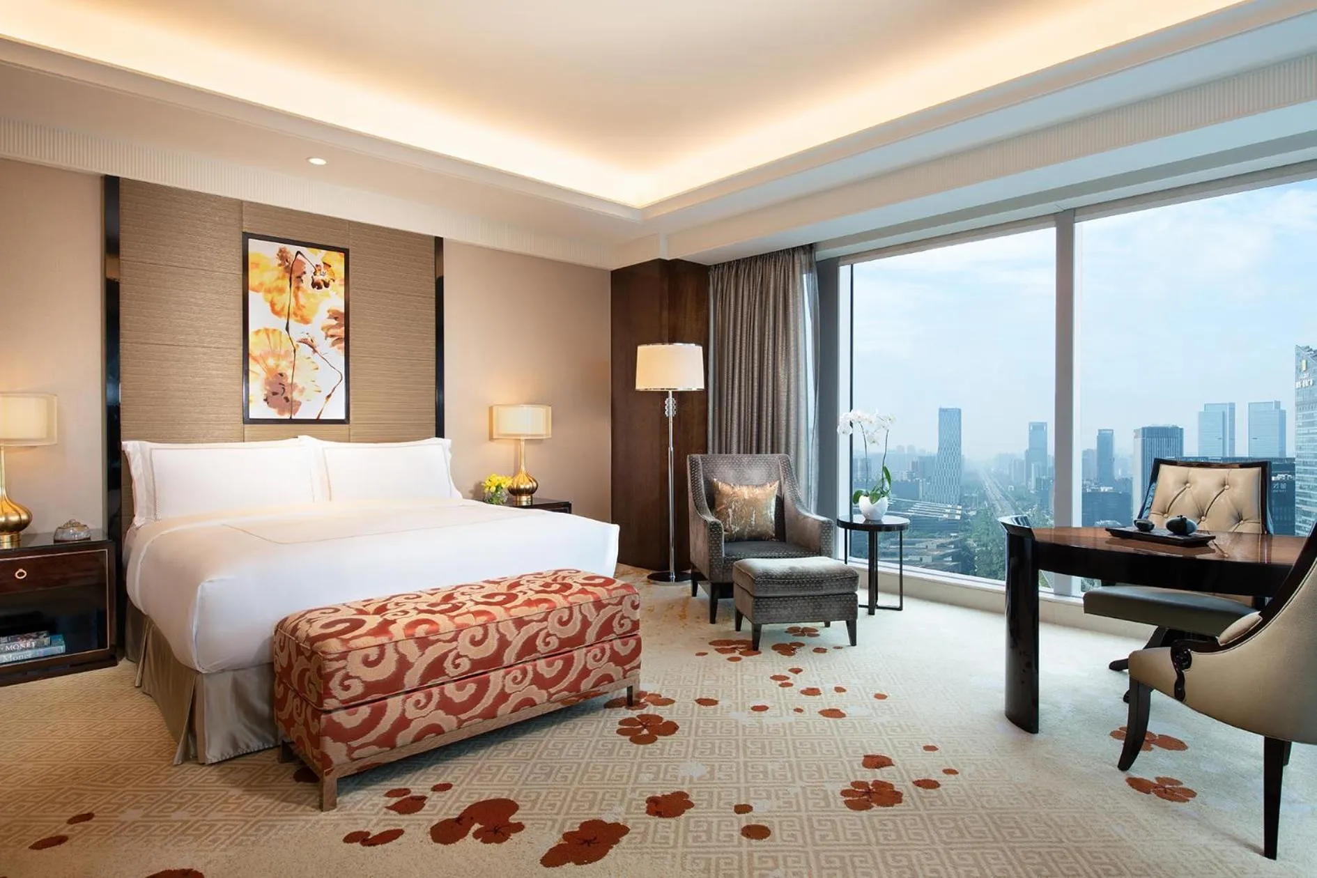 Bed in Fairmont Chengdu