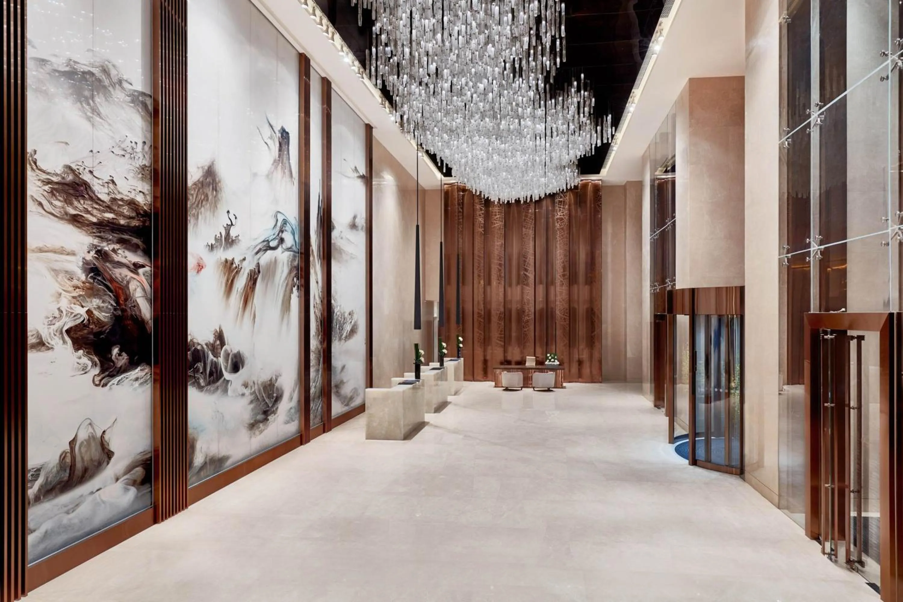 Property building in Vignette Collection Palm Springs Hotel Chengdu by IHG