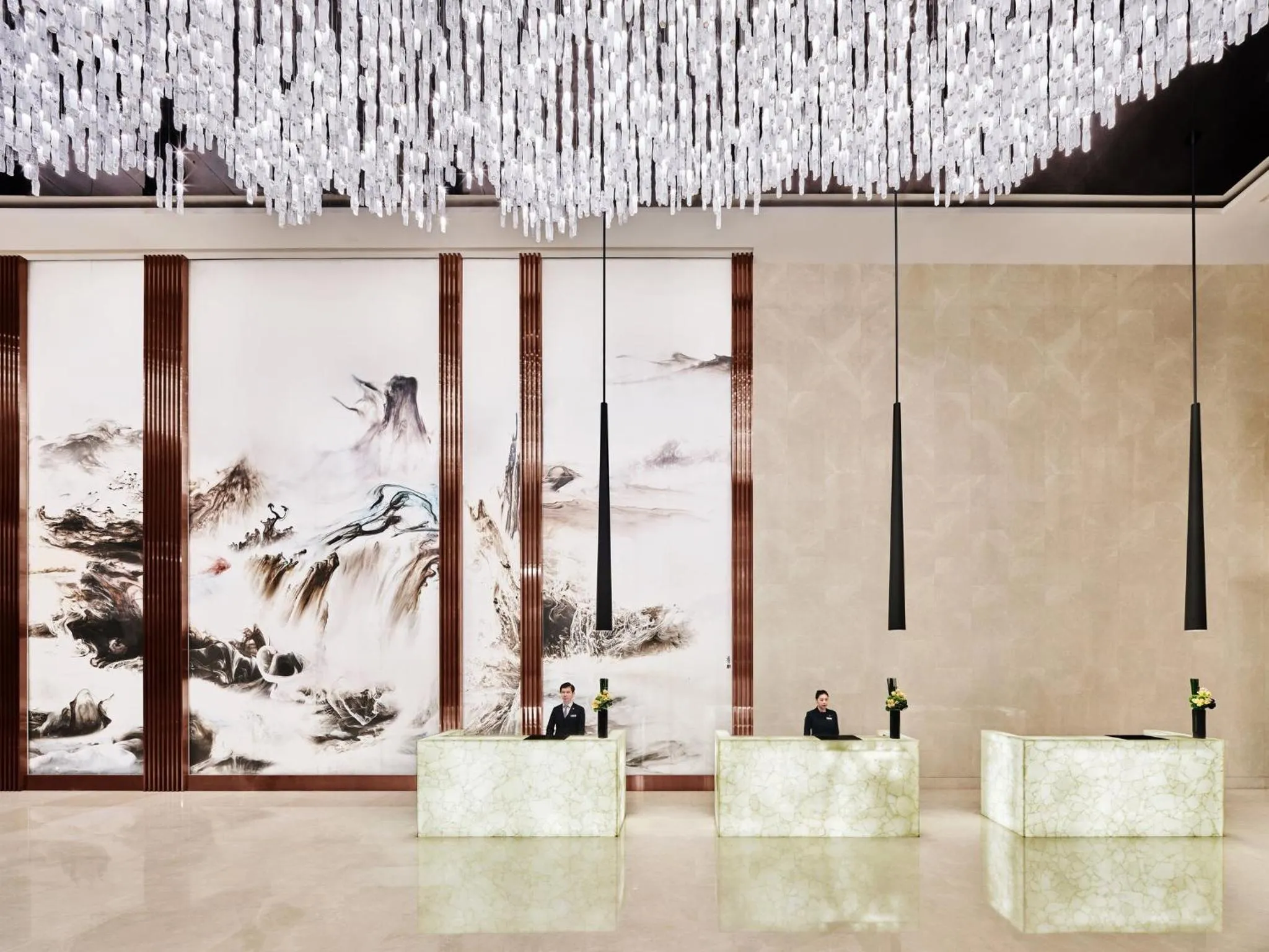 Property building in Vignette Collection Palm Springs Hotel Chengdu by IHG