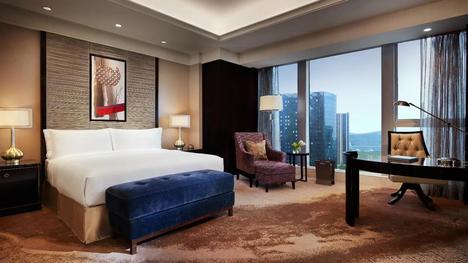 Bed in Fairmont Chengdu