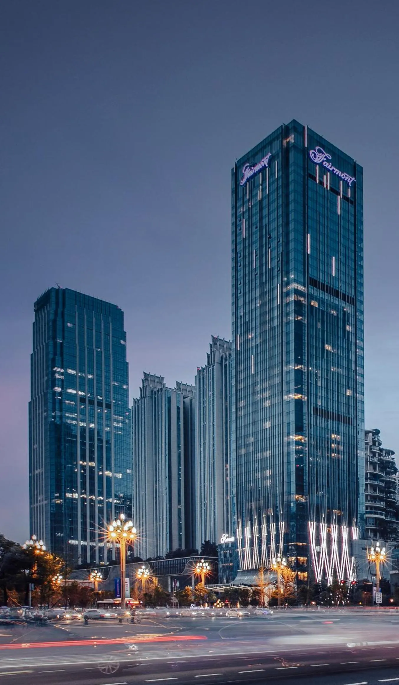 Property building in Fairmont Chengdu