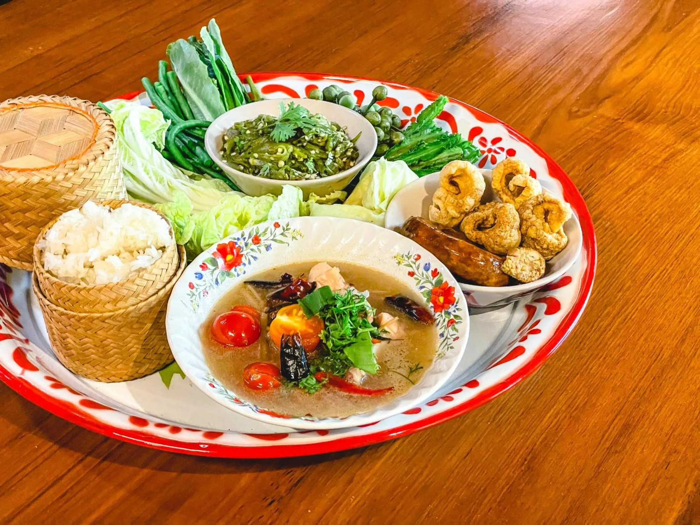 Restaurant/places to eat in Baanthep Antique Homestay