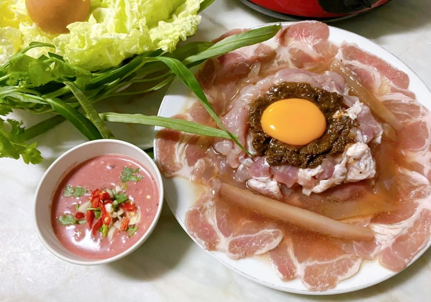 Restaurant/places to eat in Baanthep Antique Homestay