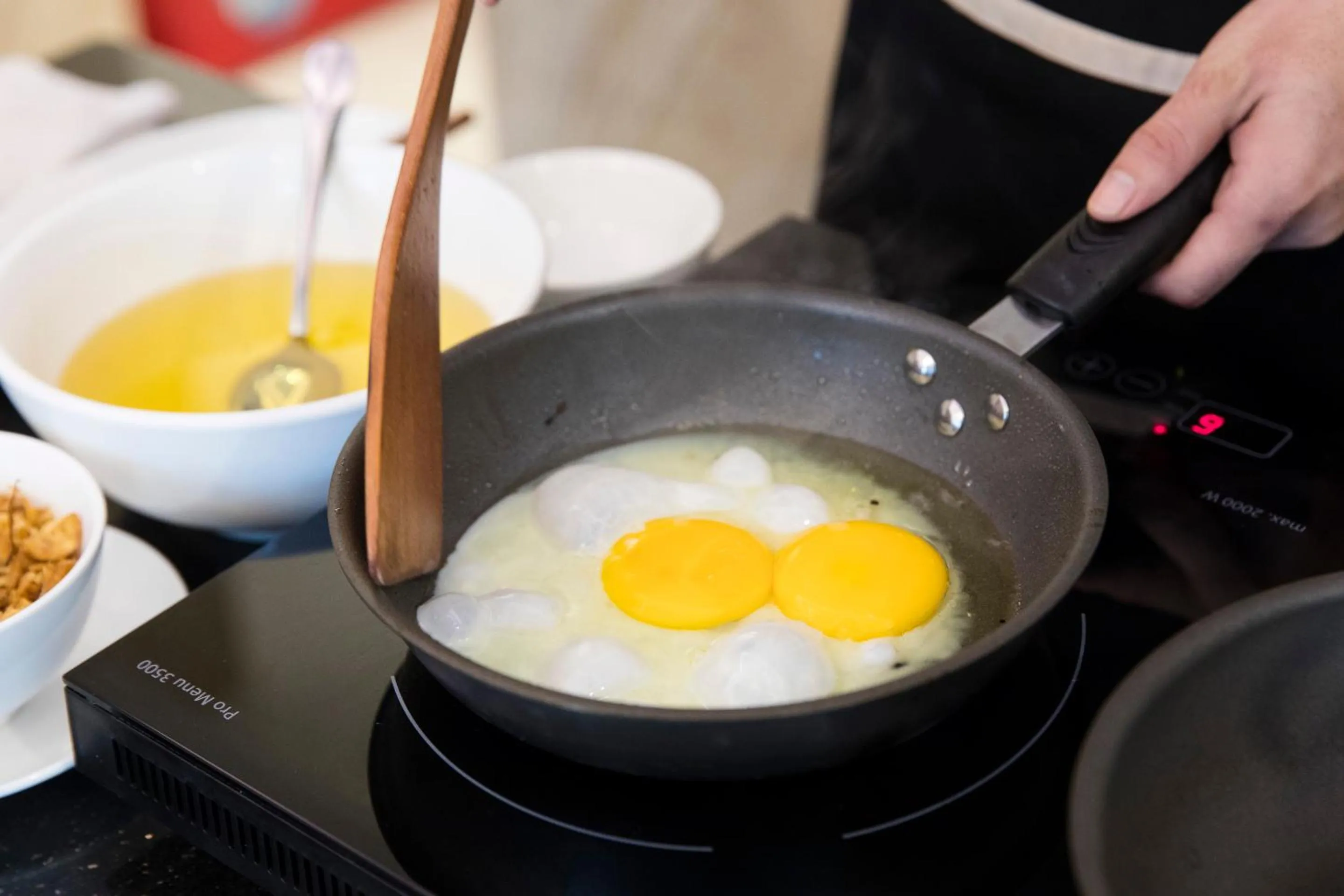 Buffet breakfast in La Sera Hotel