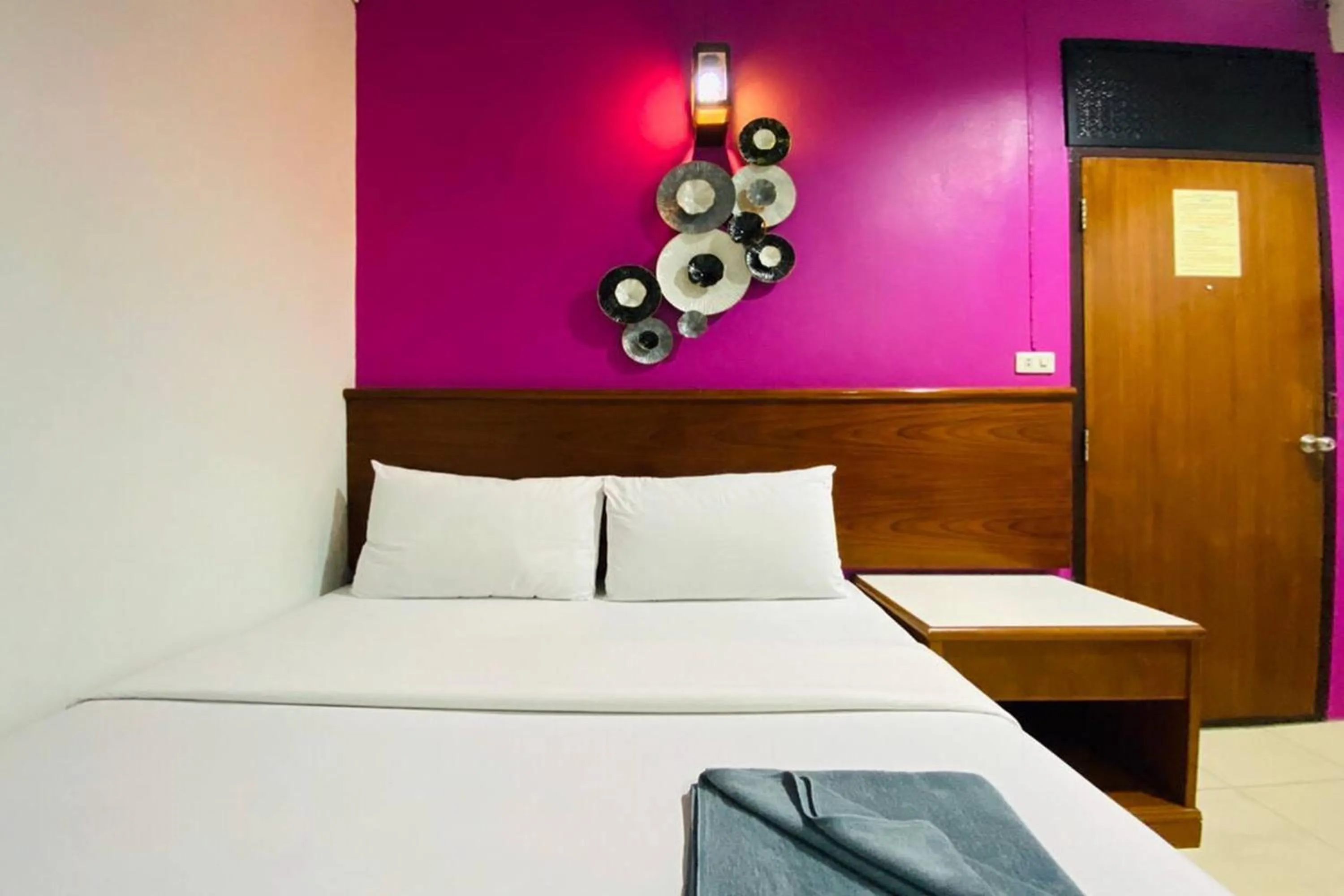 Bed in Phang Nga Guesthouse