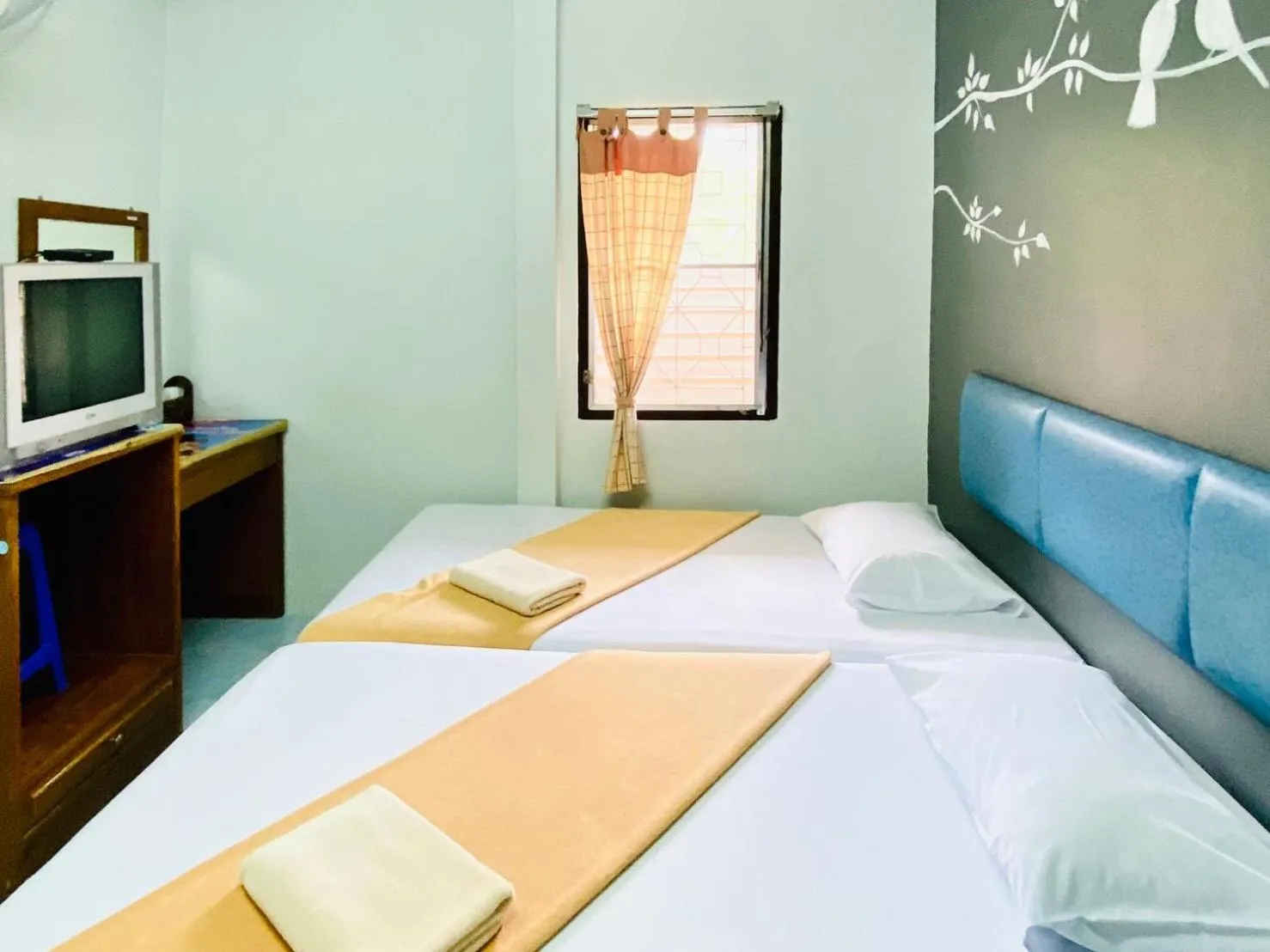 Bed in Phang Nga Guesthouse