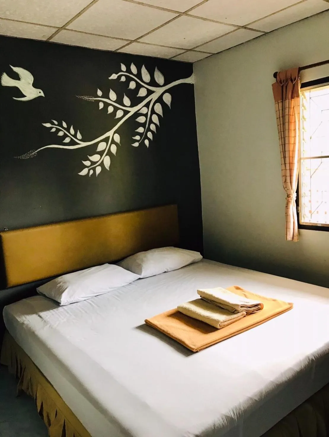 Bed in Phang Nga Guesthouse