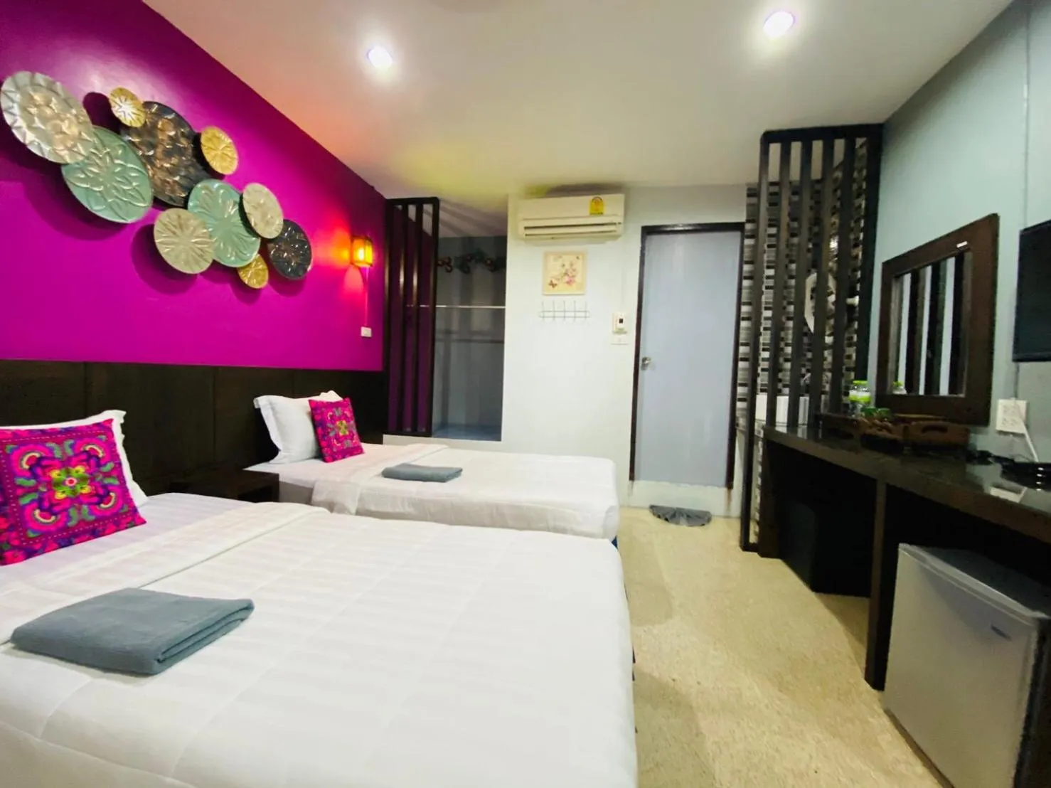 Bed in Phang Nga Guesthouse