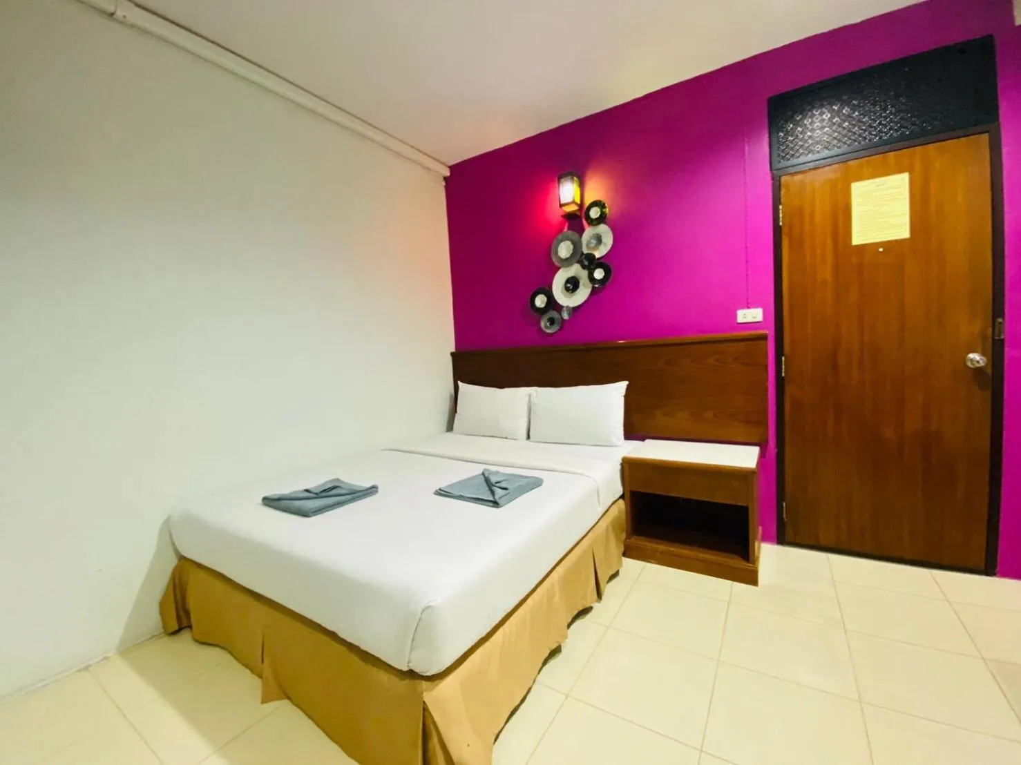 Bed in Phang Nga Guesthouse