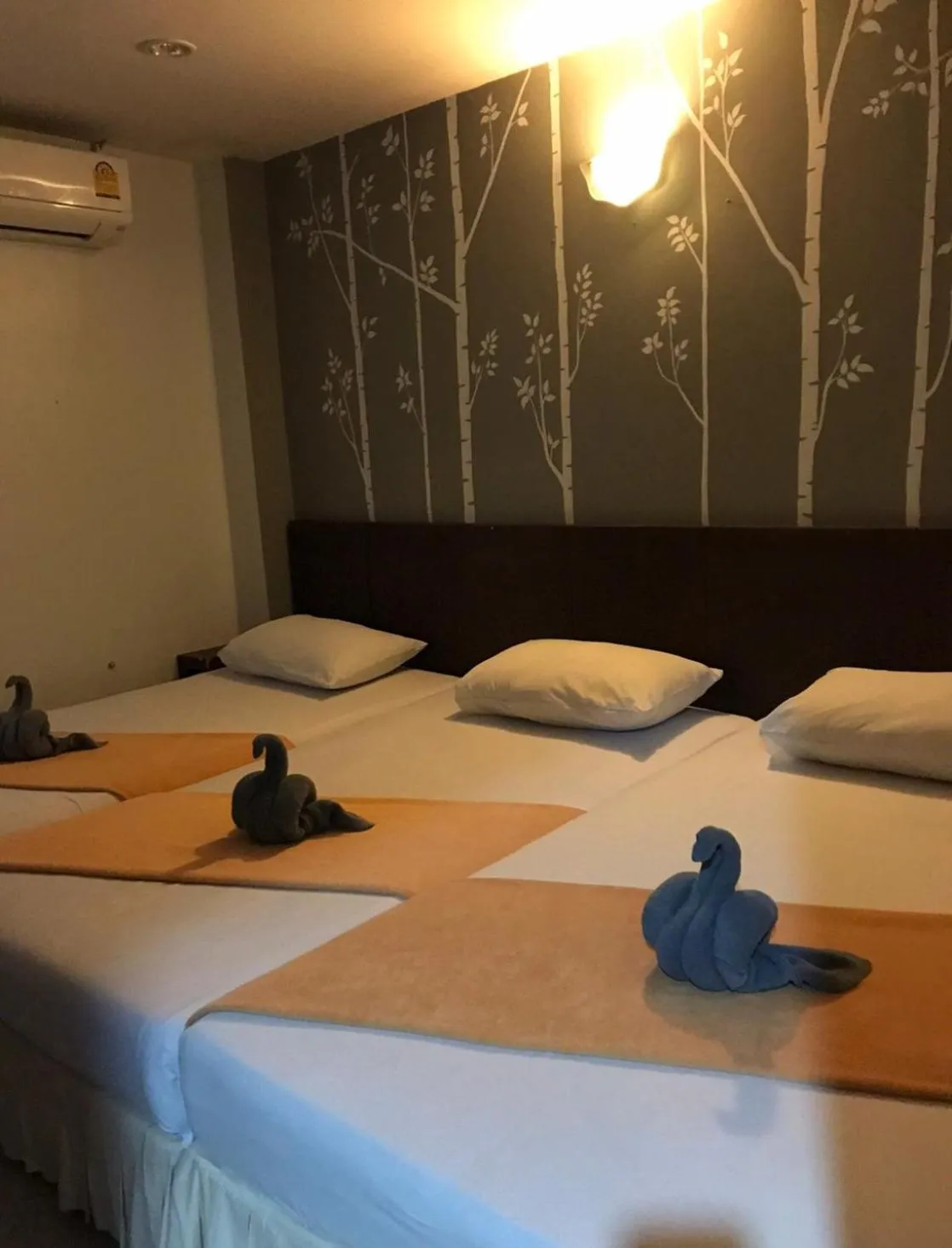 Bed in Phang Nga Guesthouse