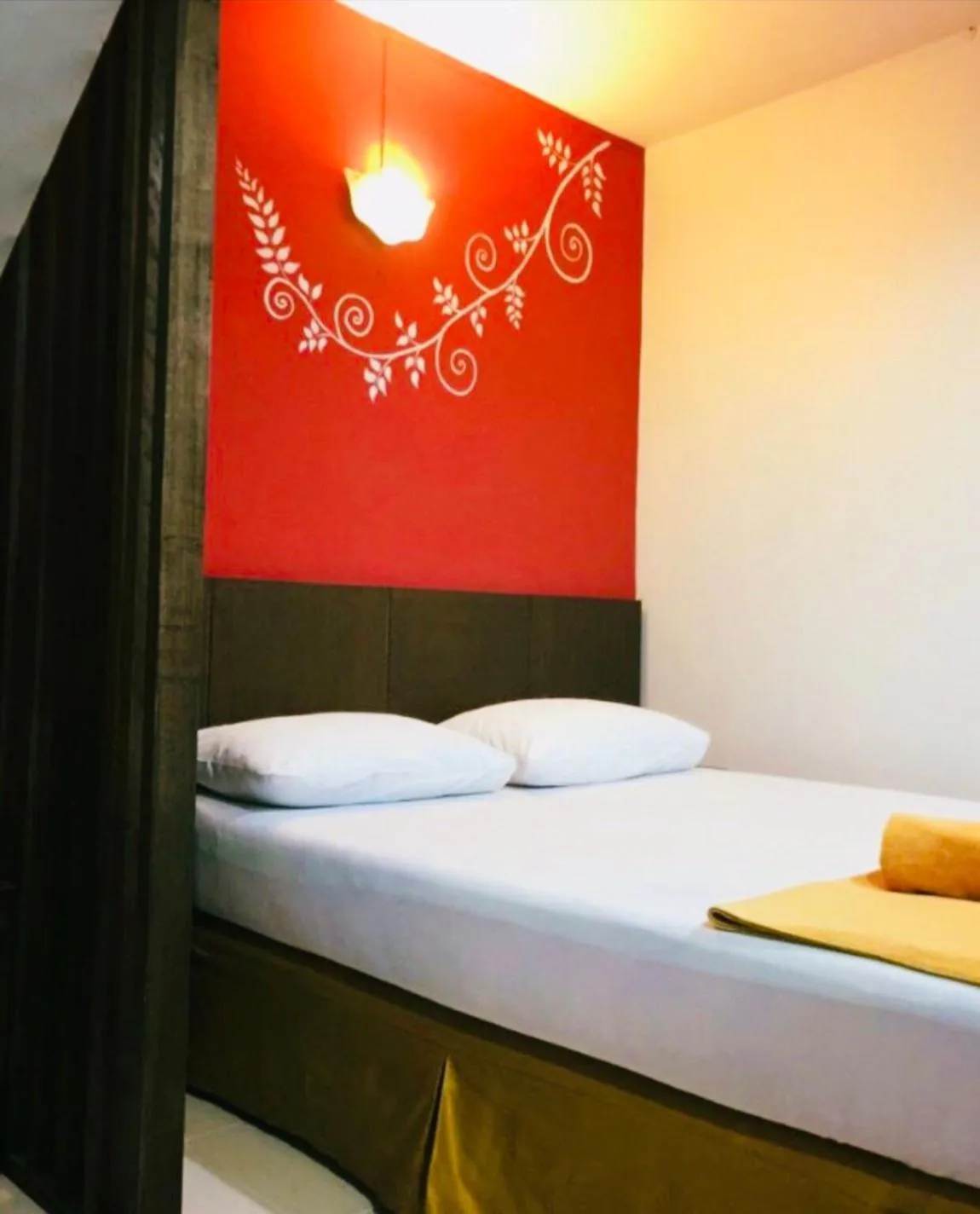 Bed in Phang Nga Guesthouse