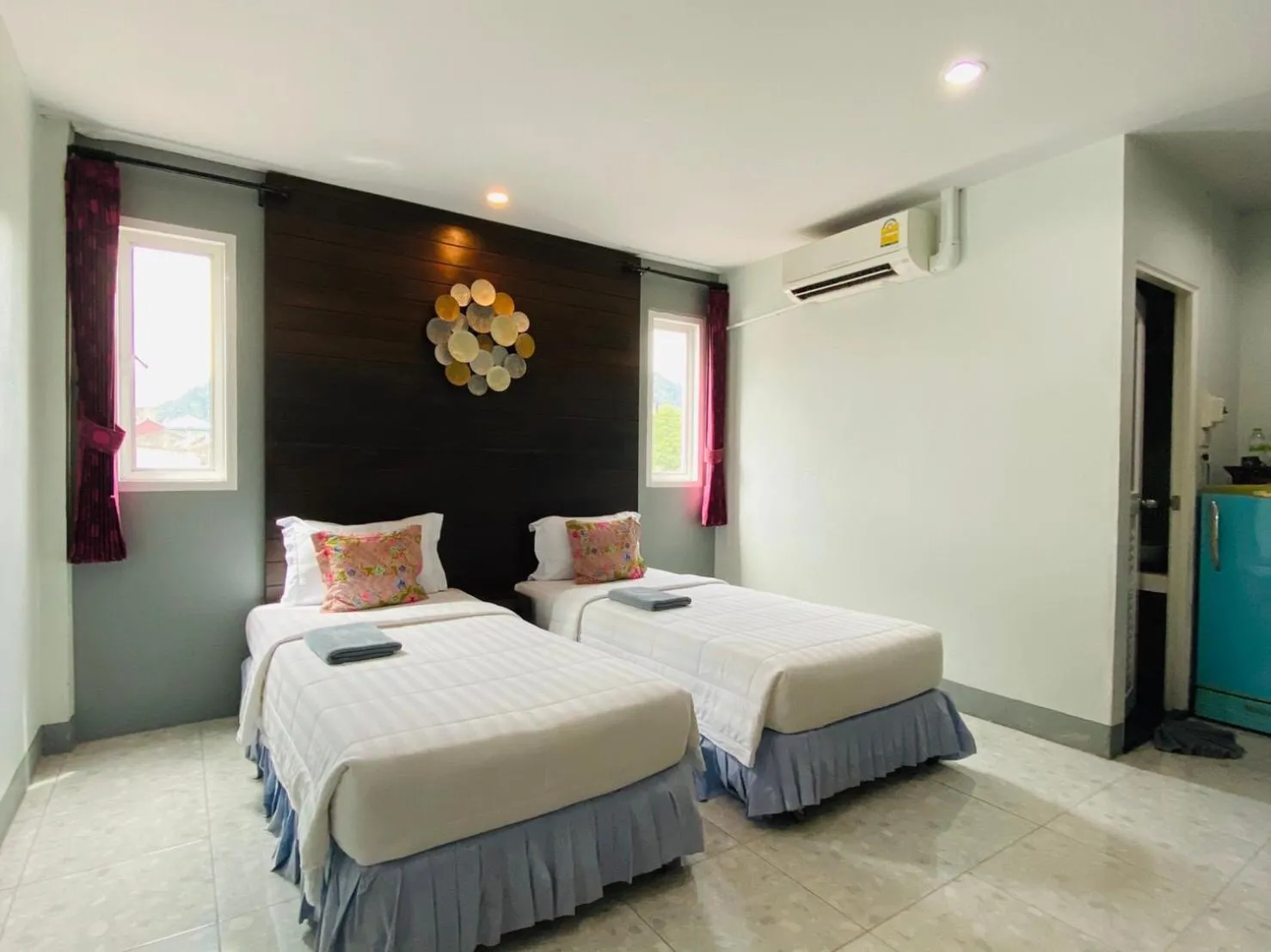 Bed in Phang Nga Guesthouse