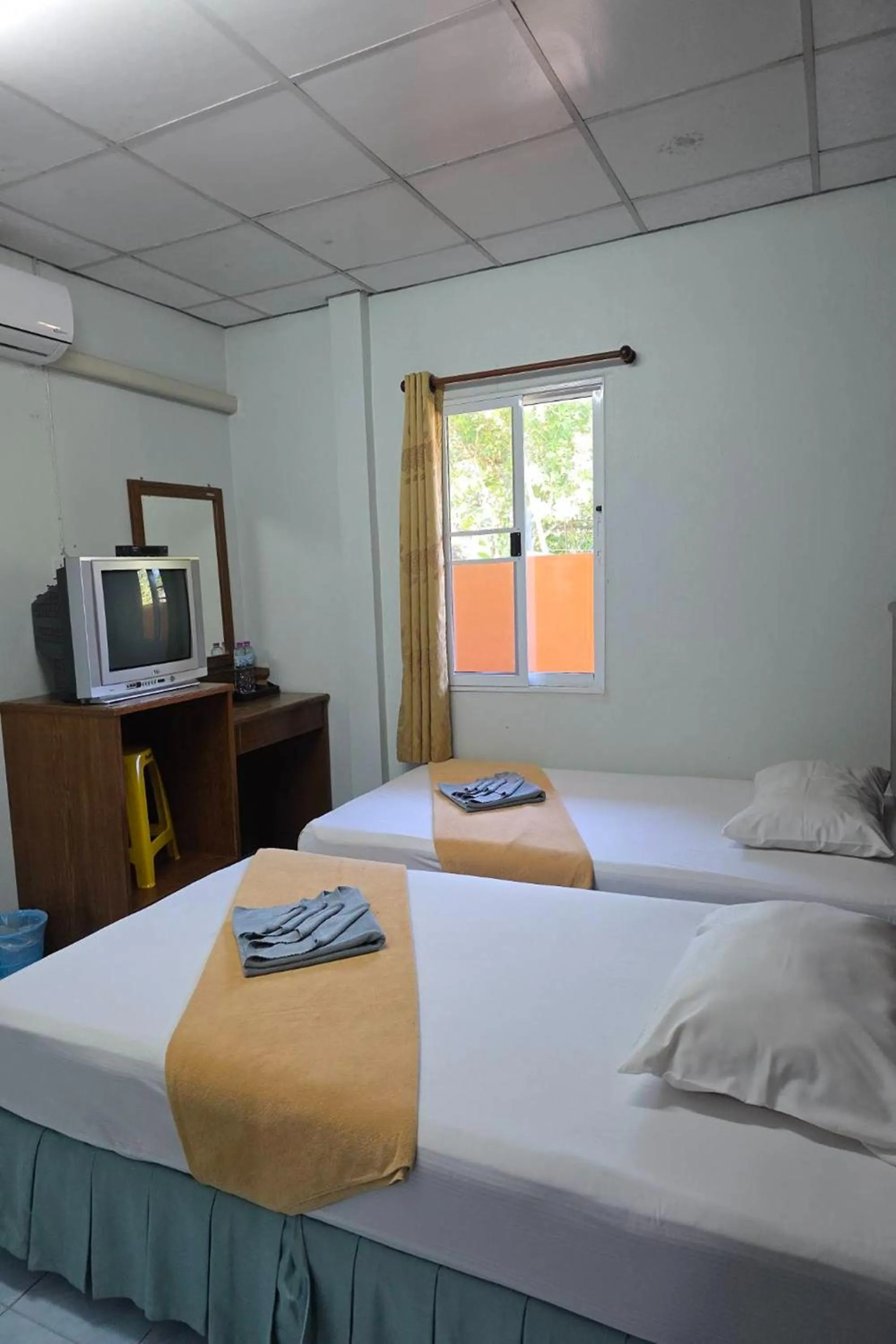 Bed in Phang Nga Guesthouse