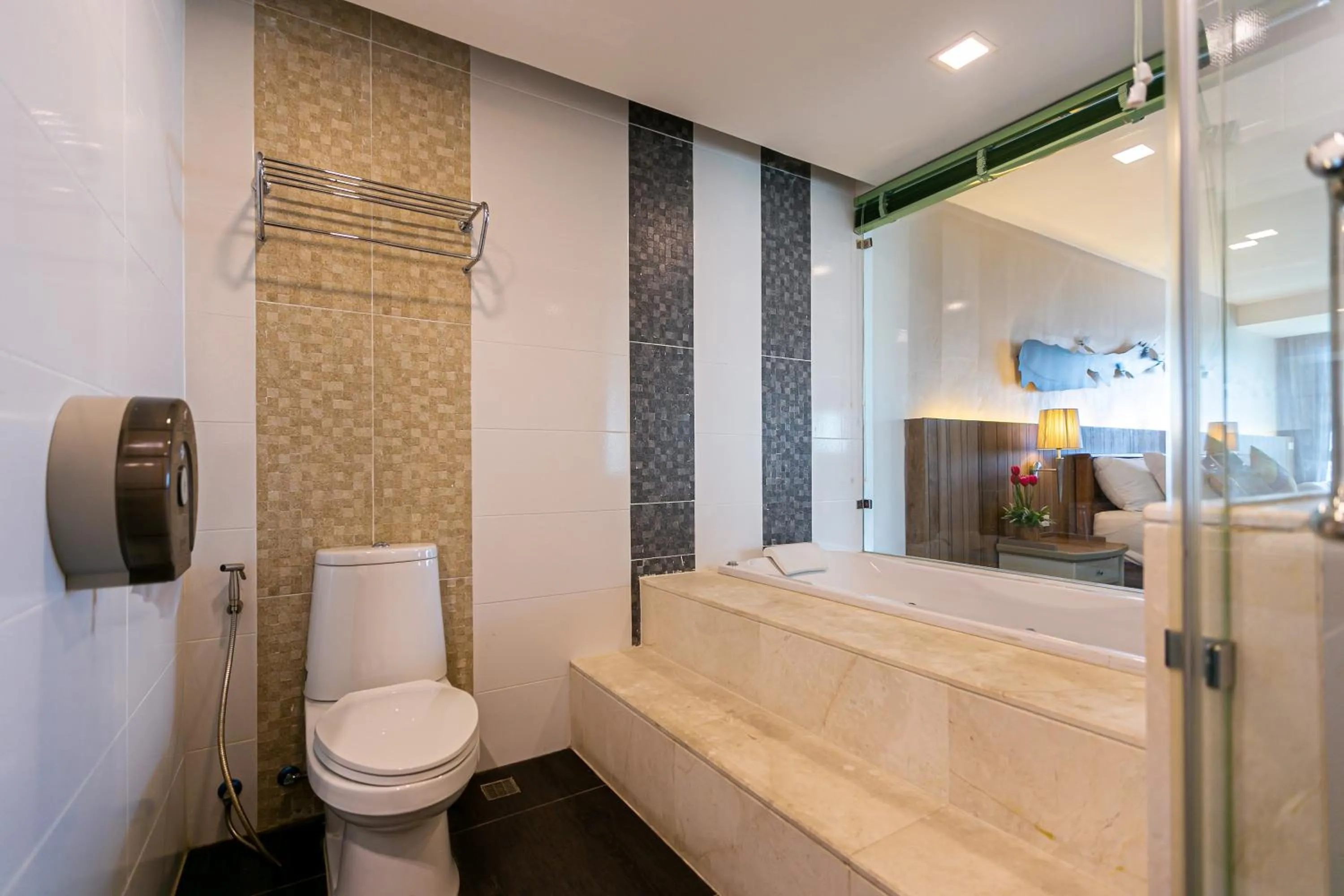 Bathroom in Grand Ratchapruek Hotel