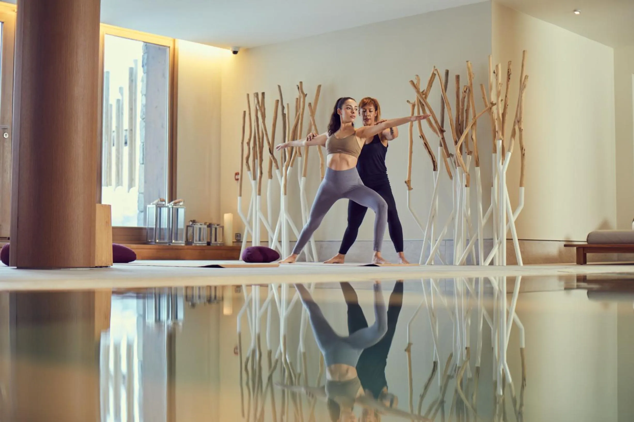 Fitness centre/facilities in Six Senses Residences & Spa Courchevel