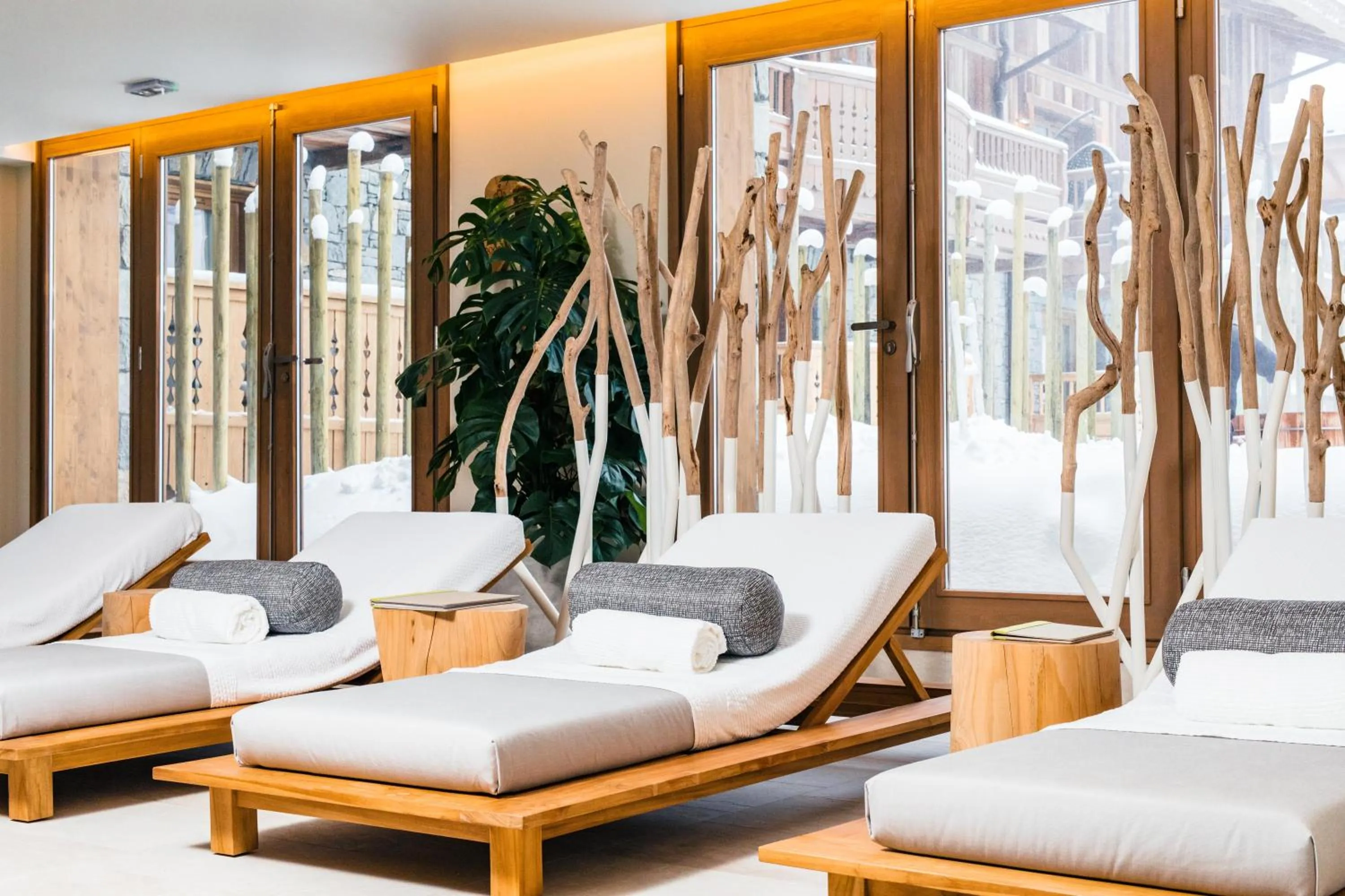 Spa and wellness centre/facilities in Six Senses Residences & Spa Courchevel