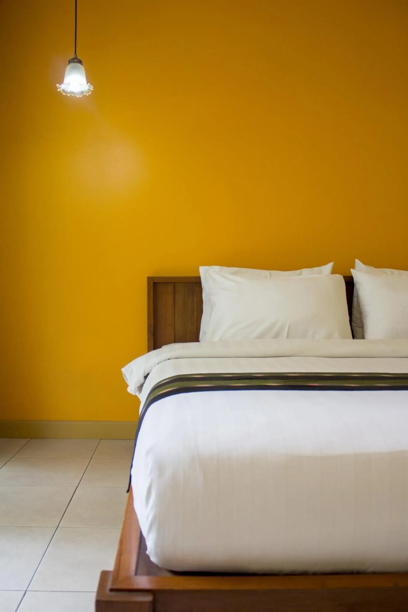 Bed in AuangKham Resort