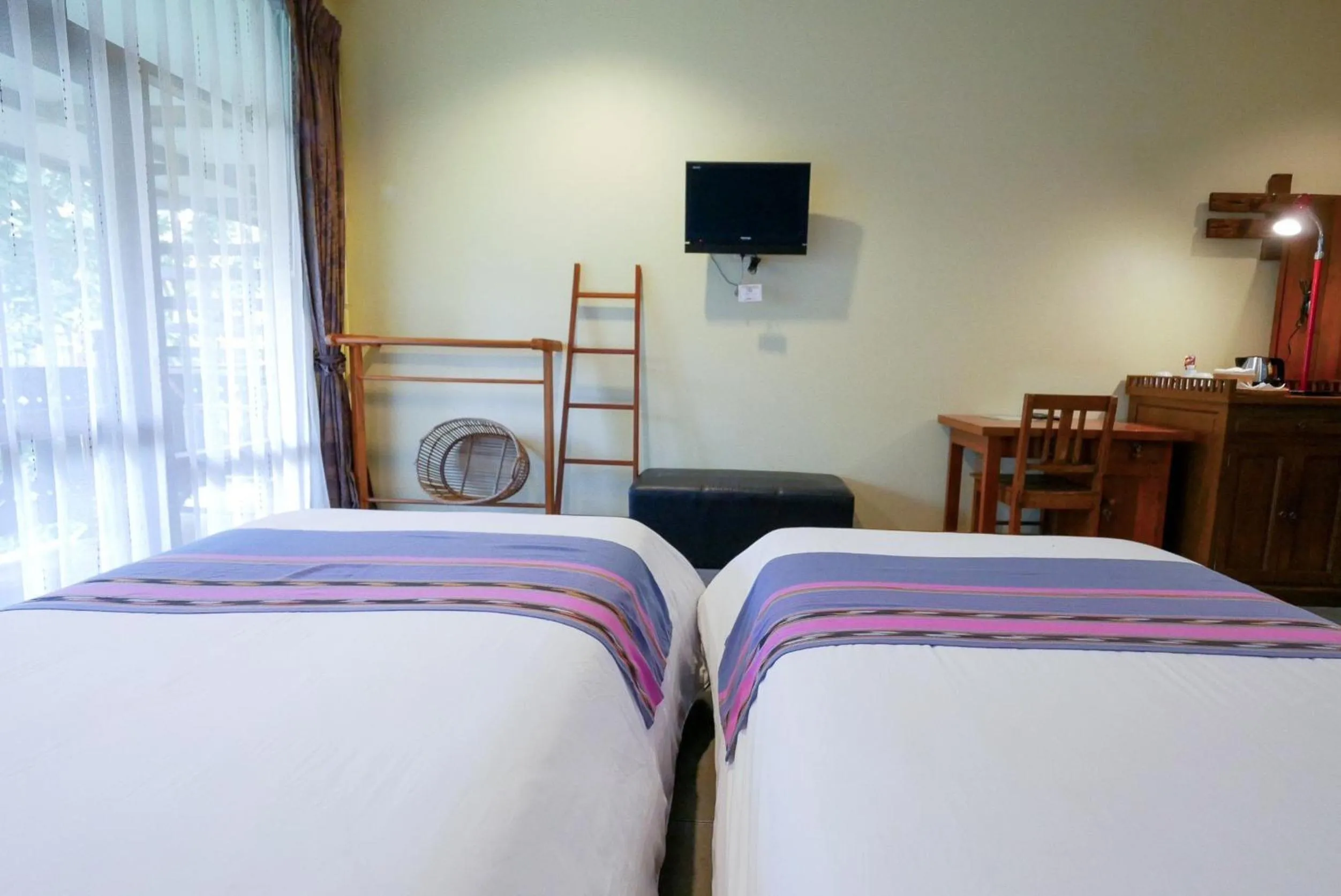 Bed in AuangKham Resort