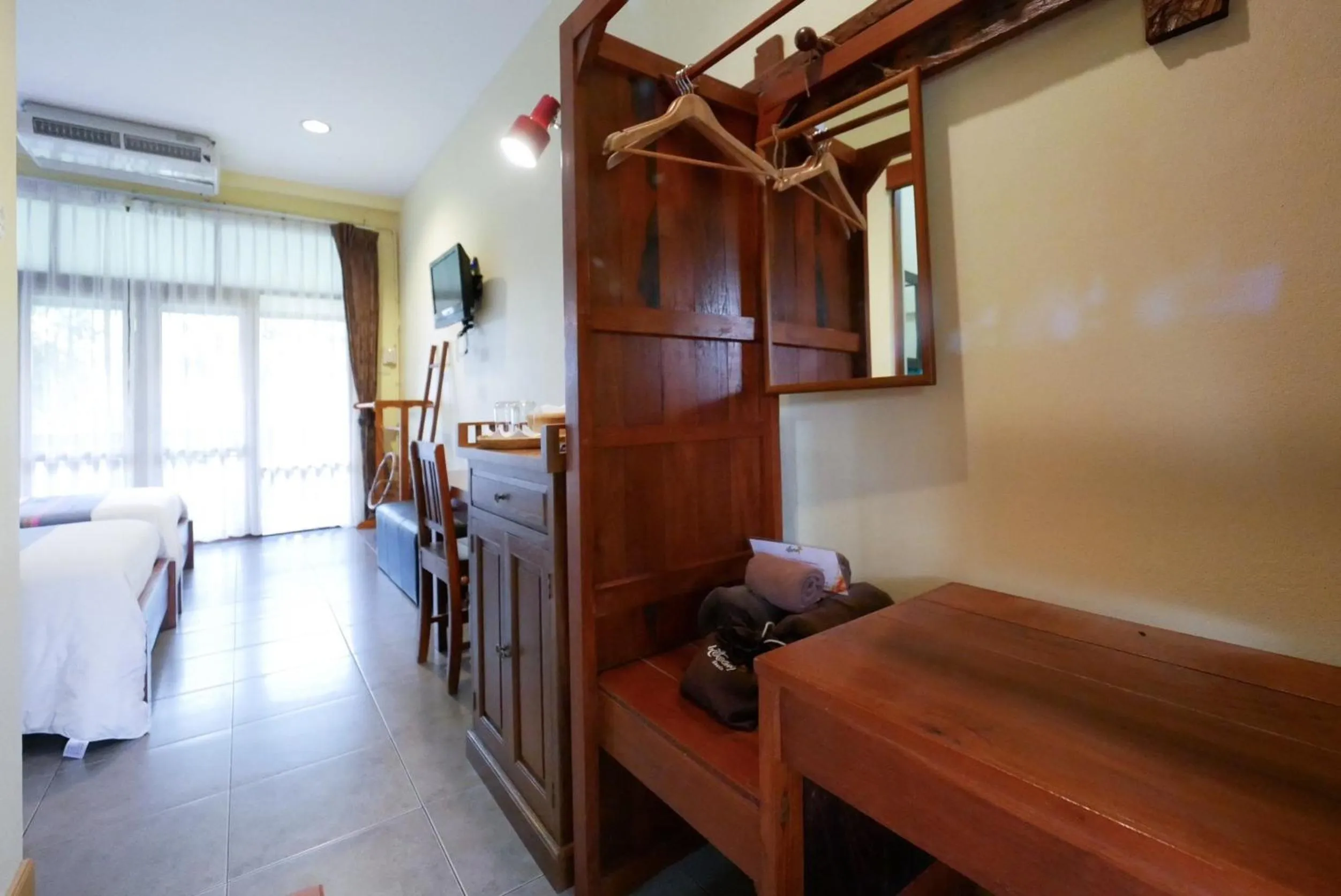 Bed in AuangKham Resort