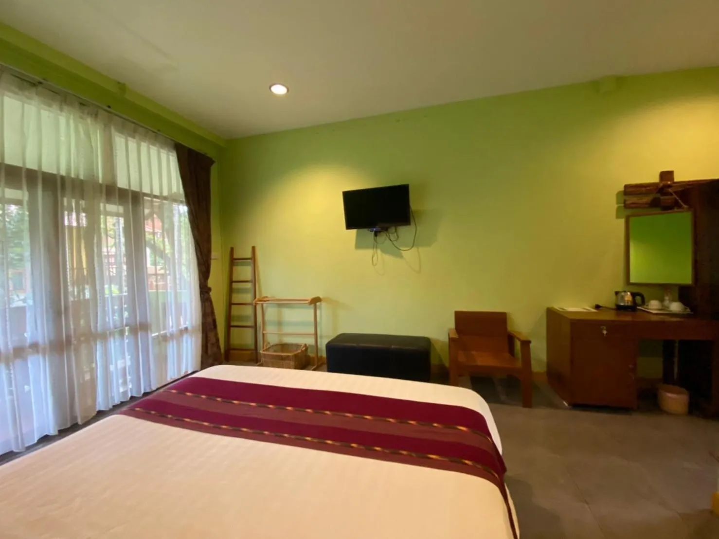 Bed in AuangKham Resort