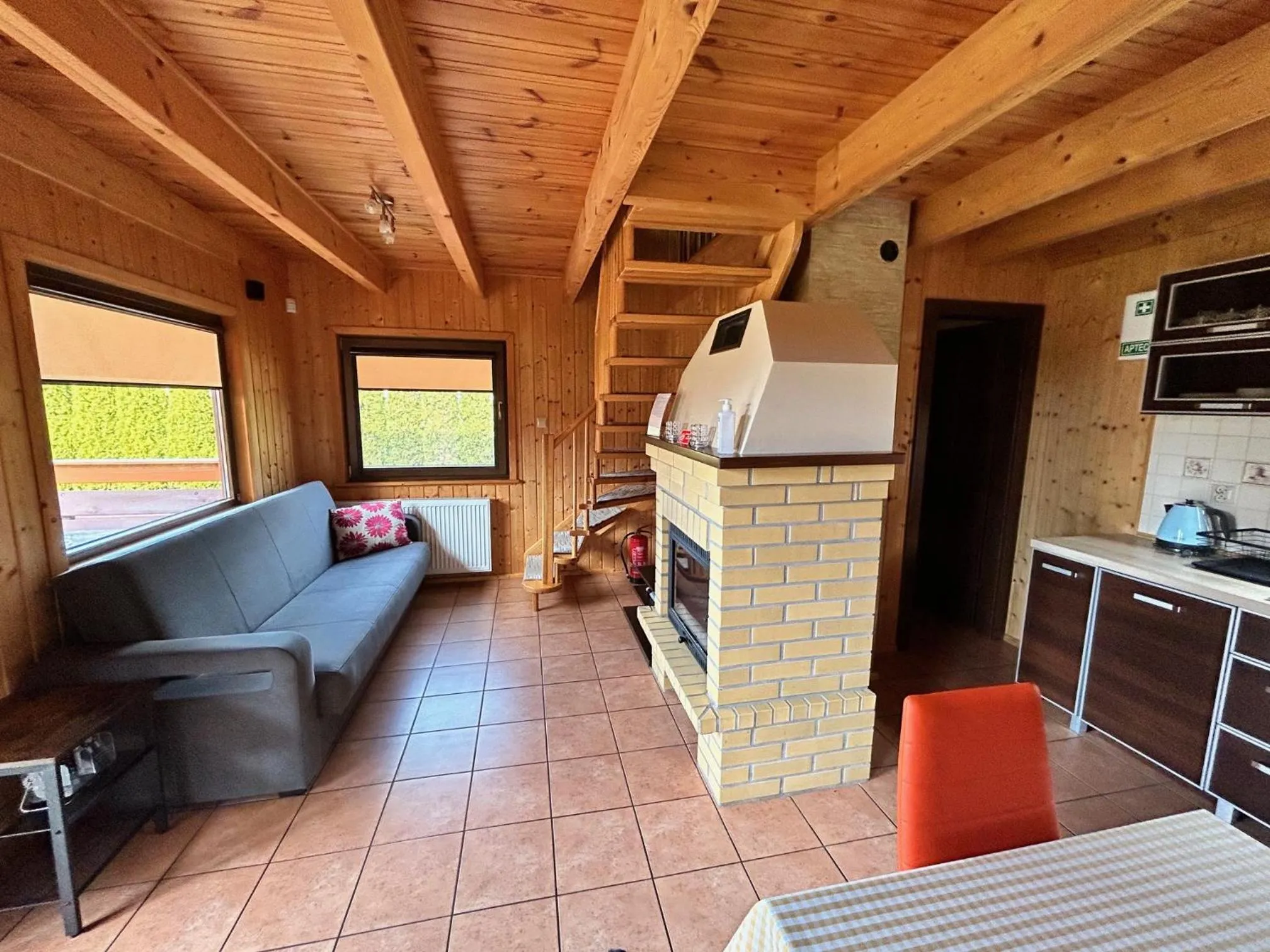 Living room in Domki Wczasowe Papaya