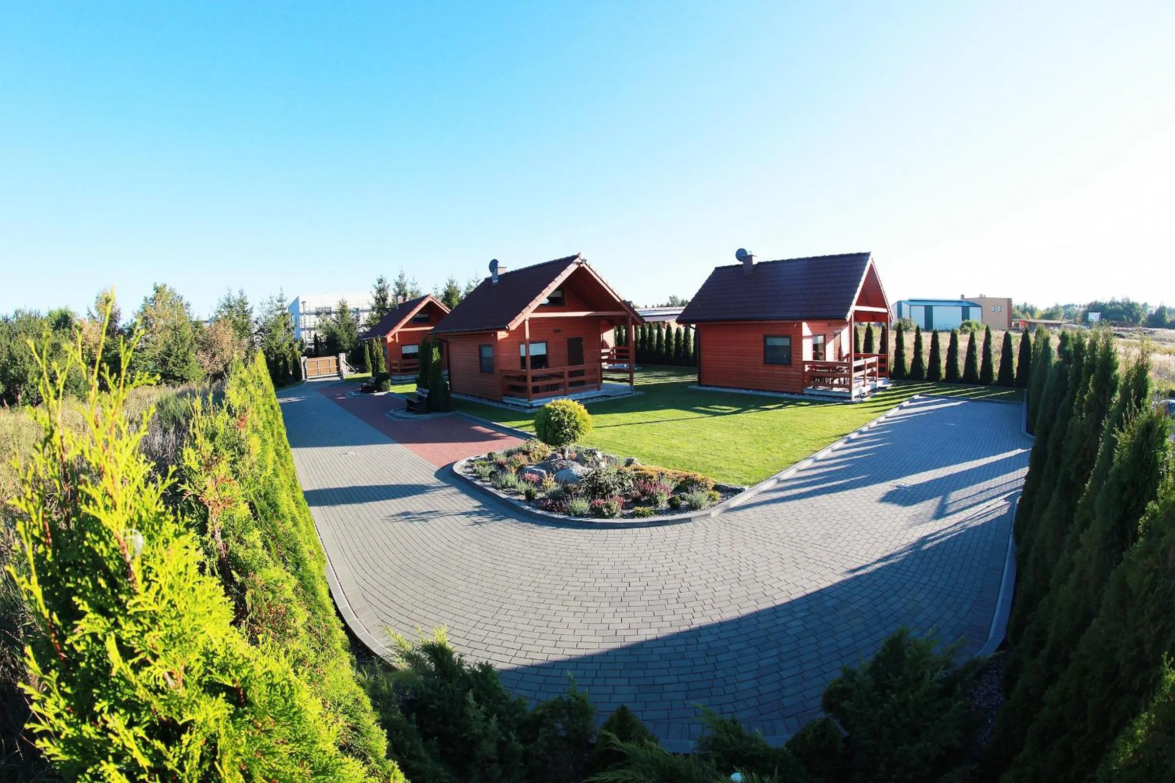 Bird's eye view in Domki Wczasowe Papaya