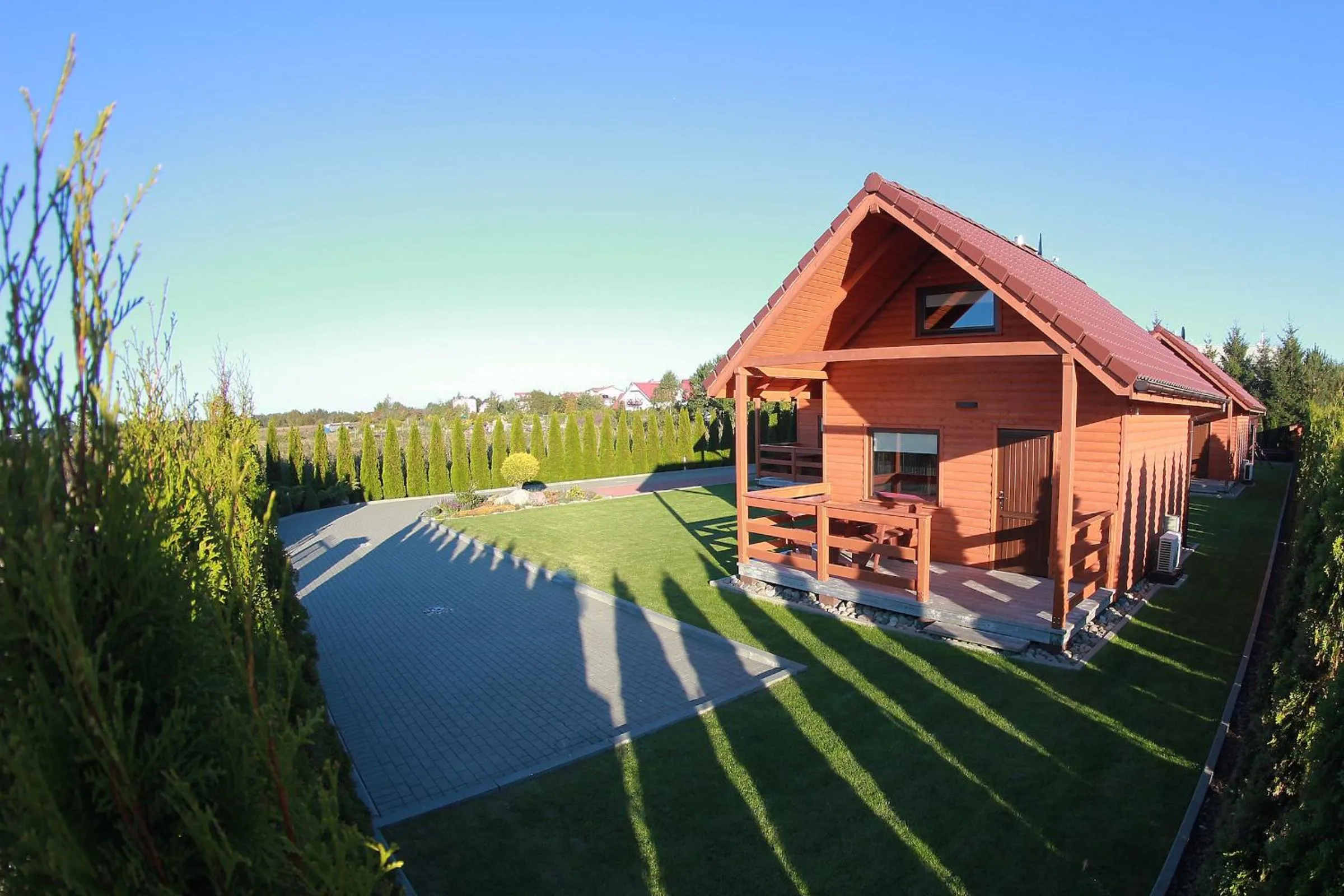 Facade/entrance in Domki Wczasowe Papaya