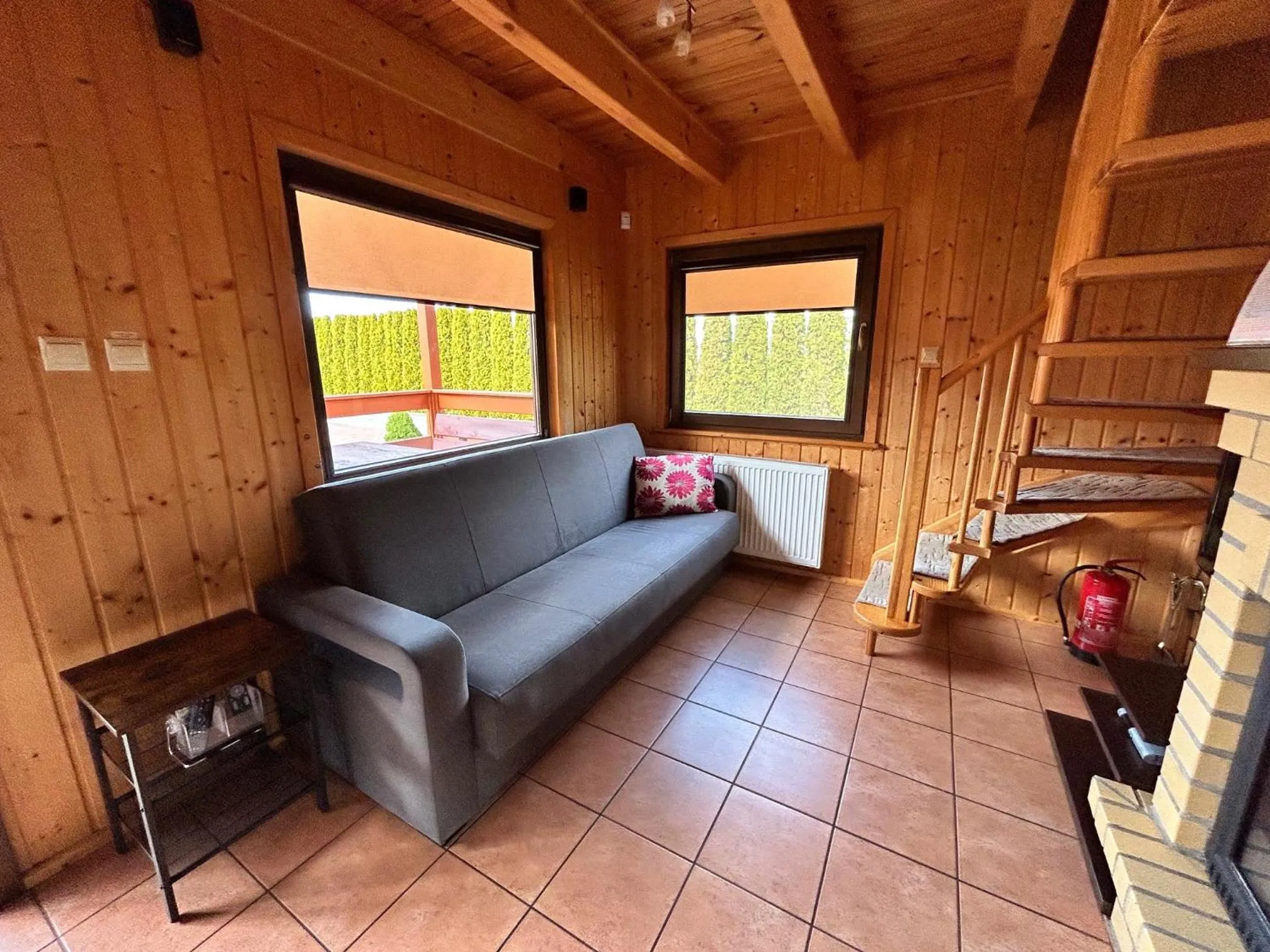 Living room in Domki Wczasowe Papaya