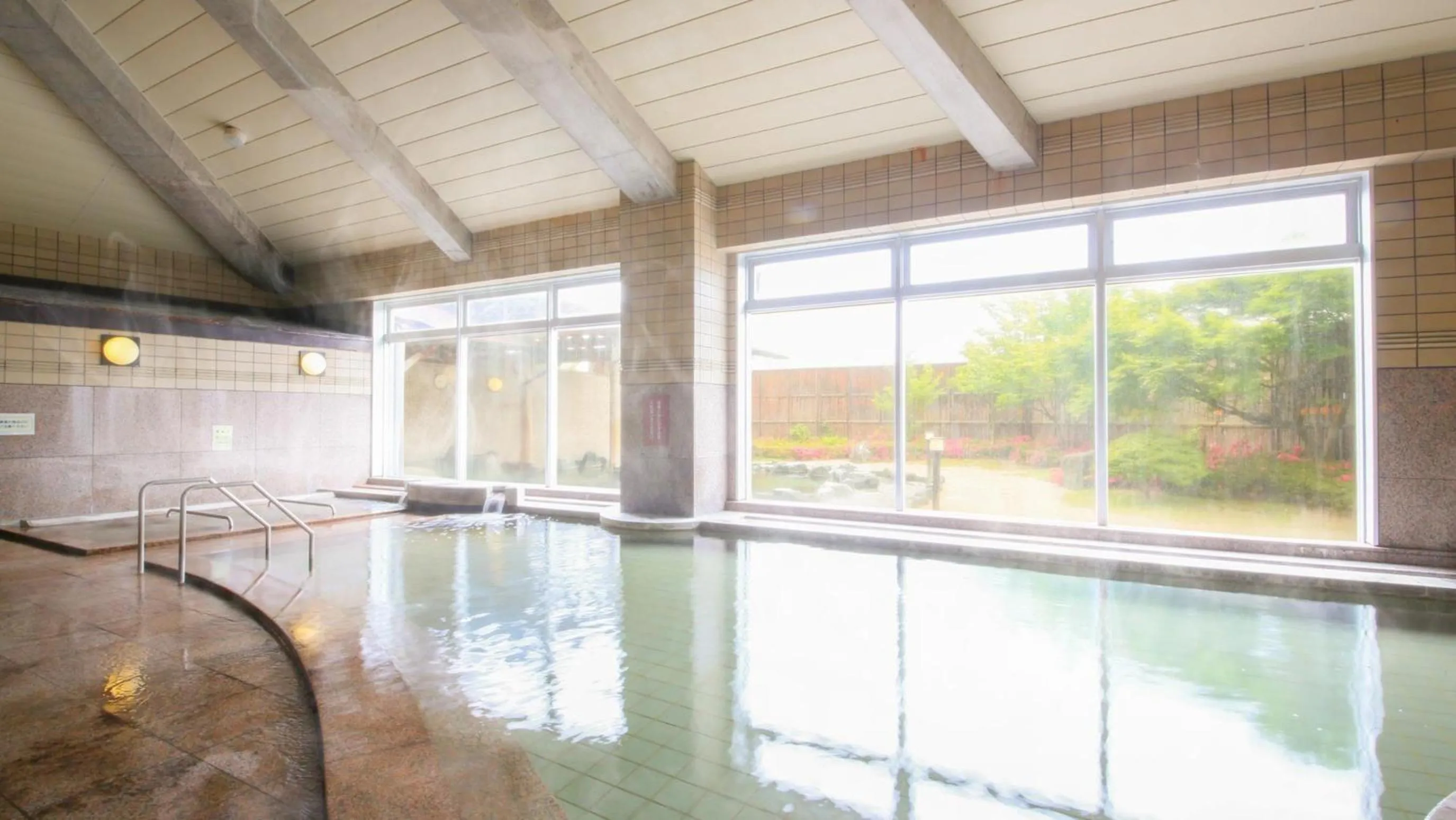 Public Bath in Ooedo Onsen Monogatari Aizu