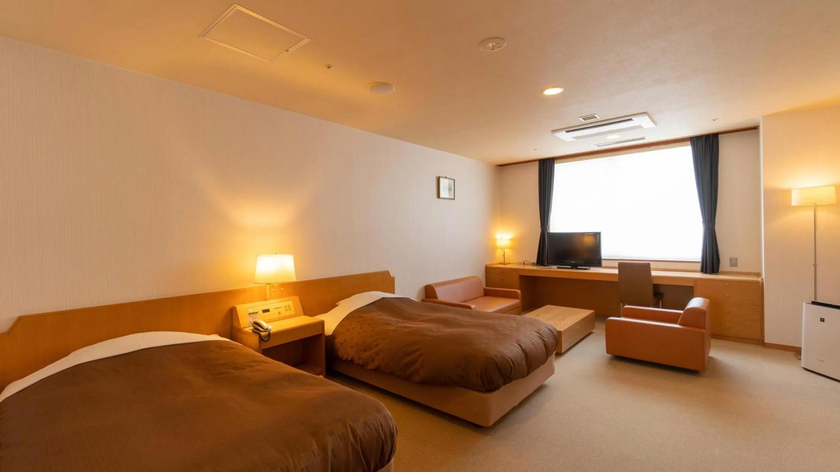 Photo of the whole room, Bed in Ooedo Onsen Monogatari Aizu