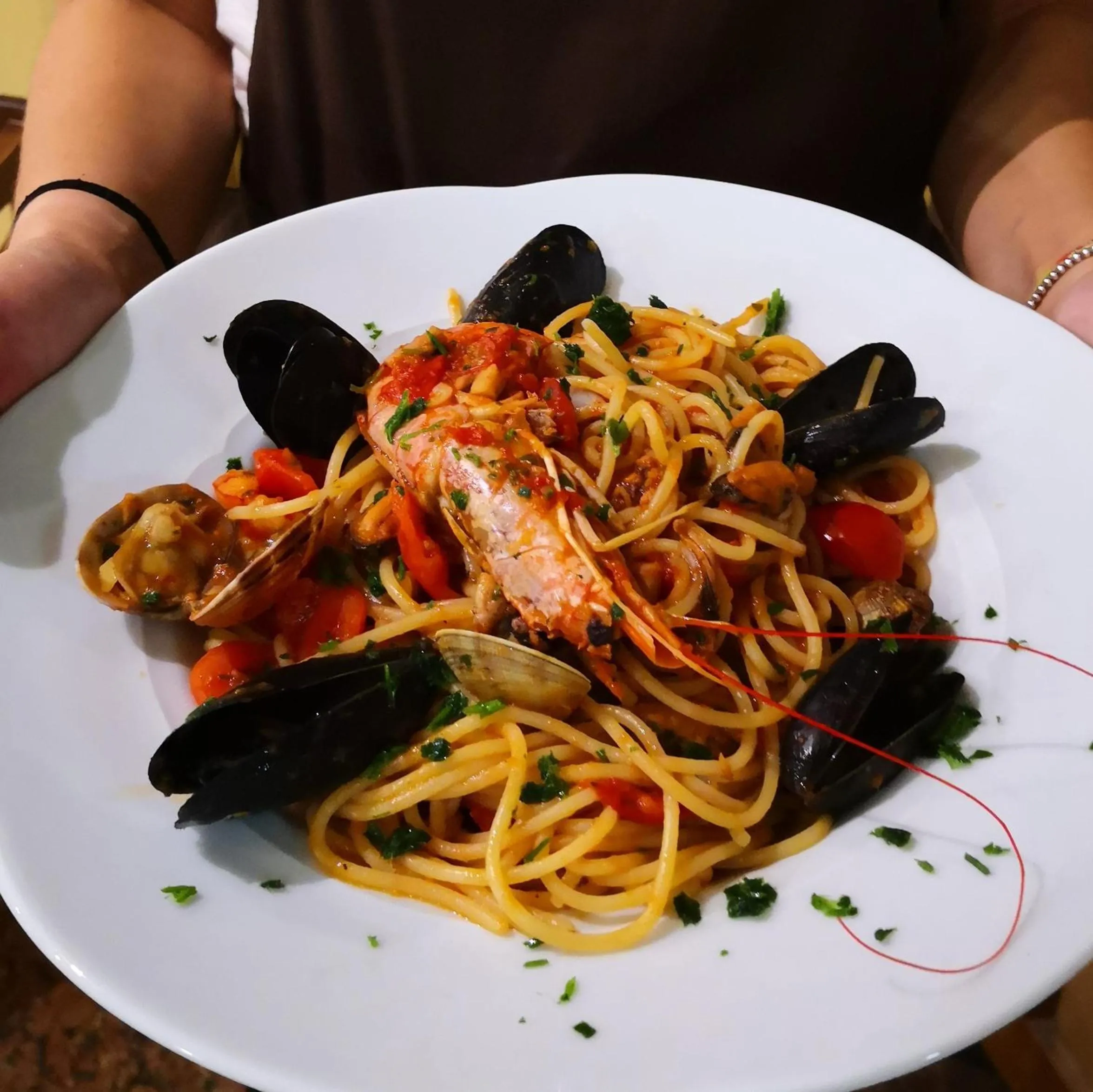 Food close-up in Hotel da Romagnolo