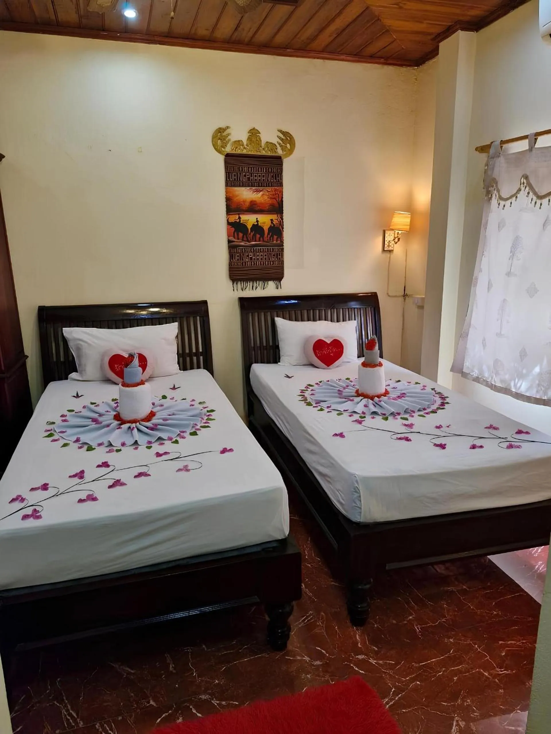 Bed in Sakura Wood House