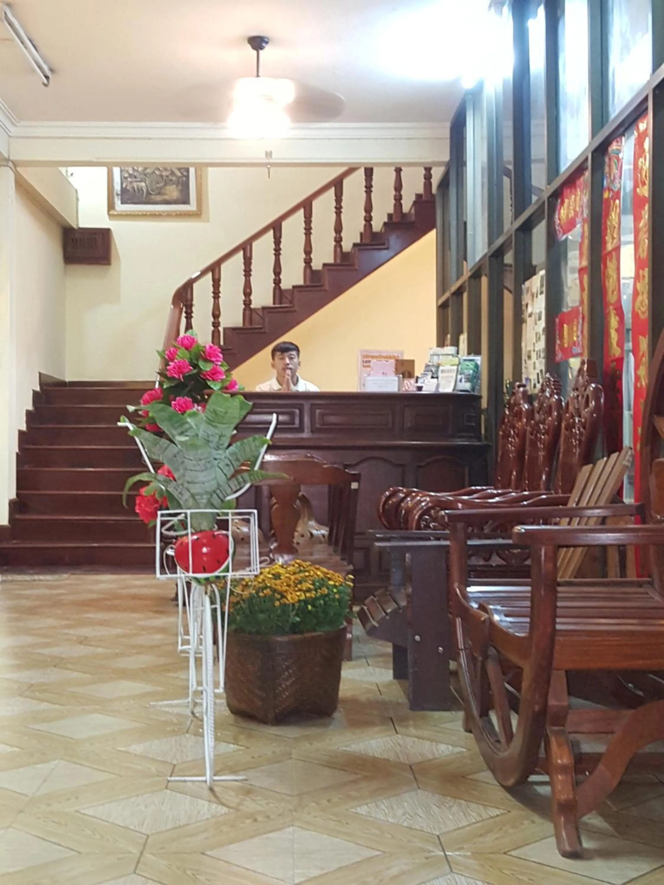 Lobby or reception in Sakura Wood House