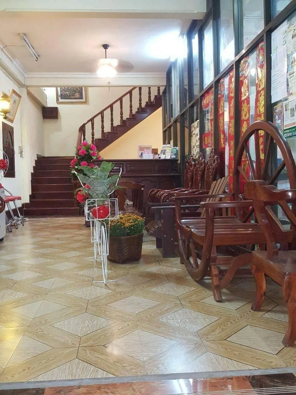 Lobby or reception in Sakura Wood House