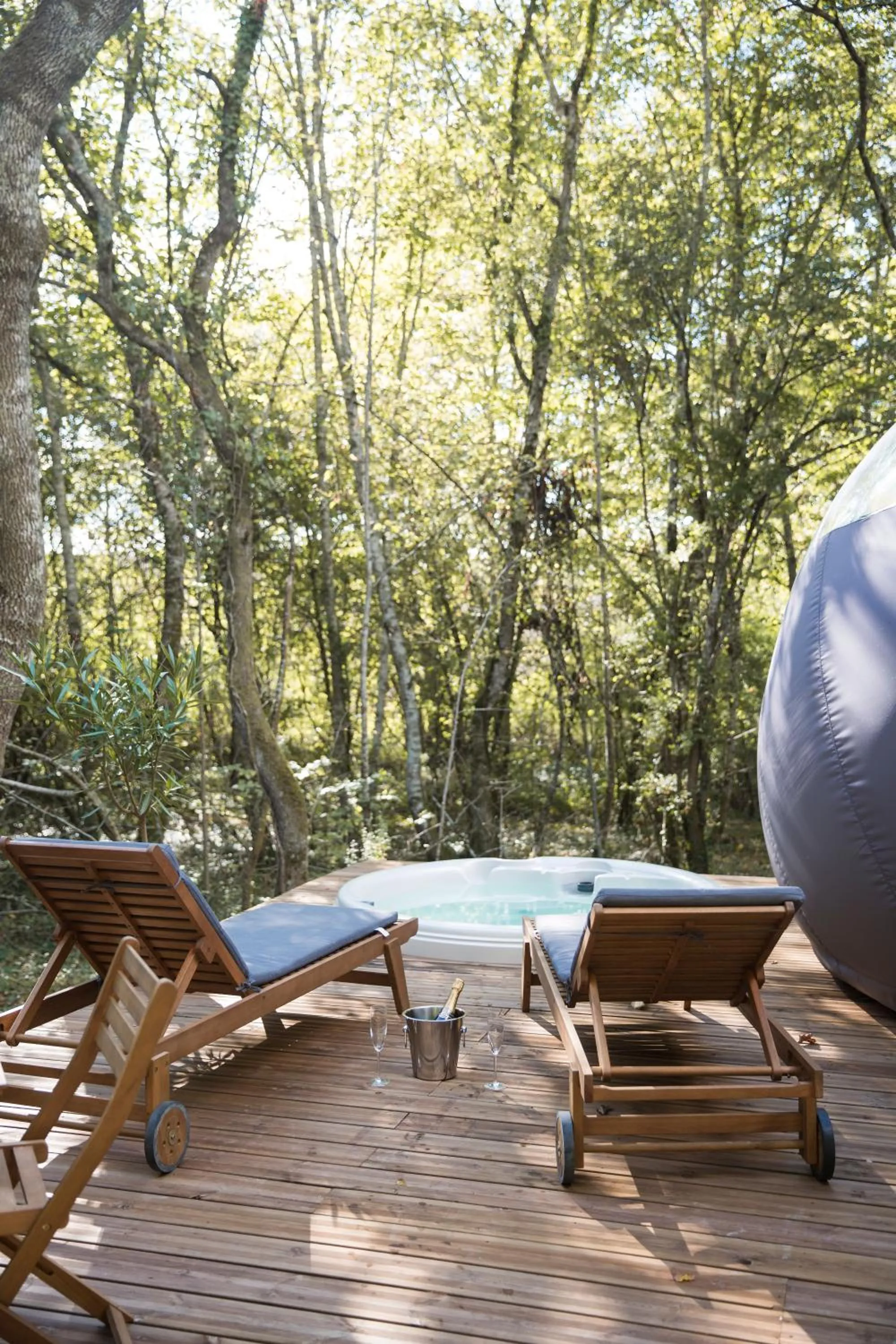 Hot Tub in Chrysalide Saint Martin