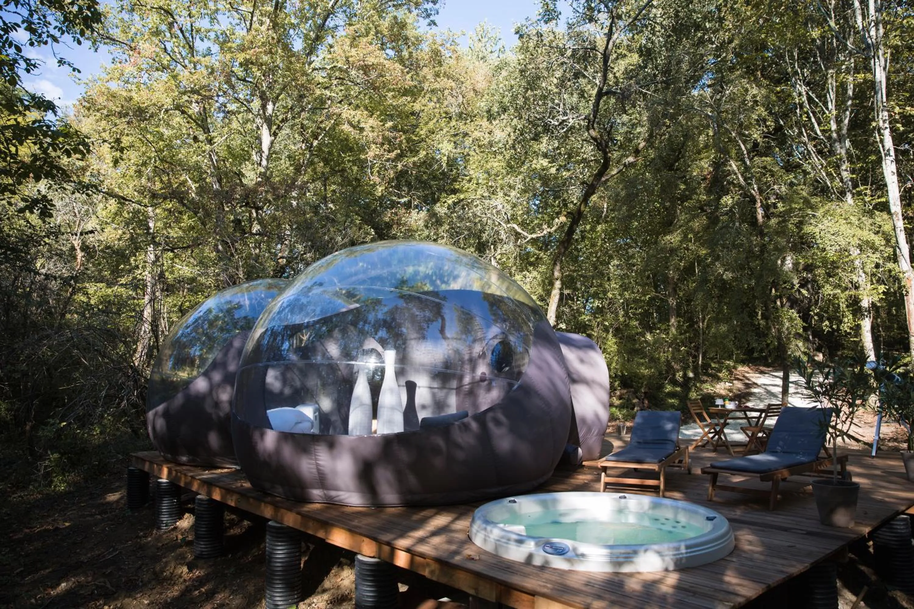 Garden in Chrysalide Saint Martin