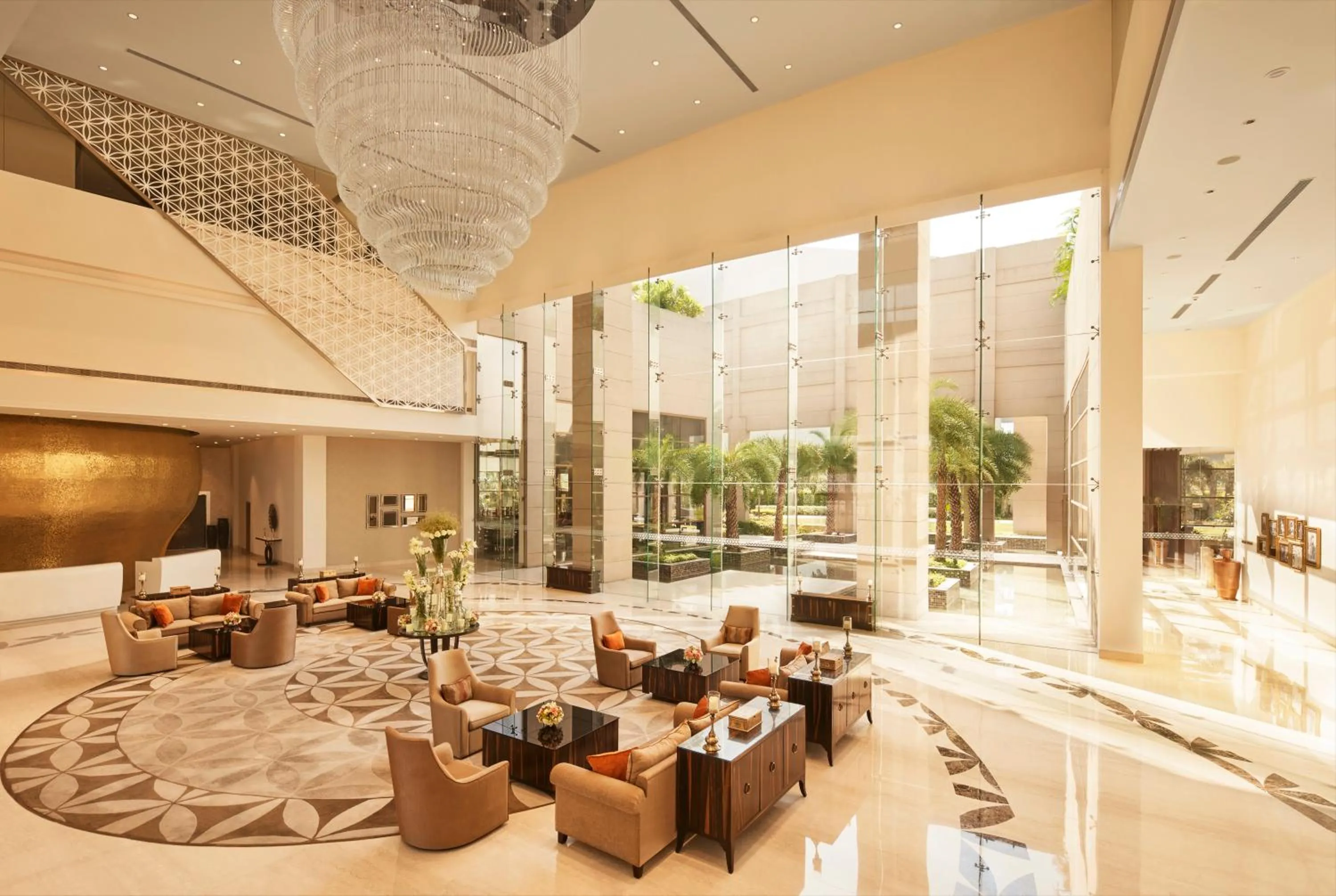 Lobby or reception in Taj Swarna, Amritsar