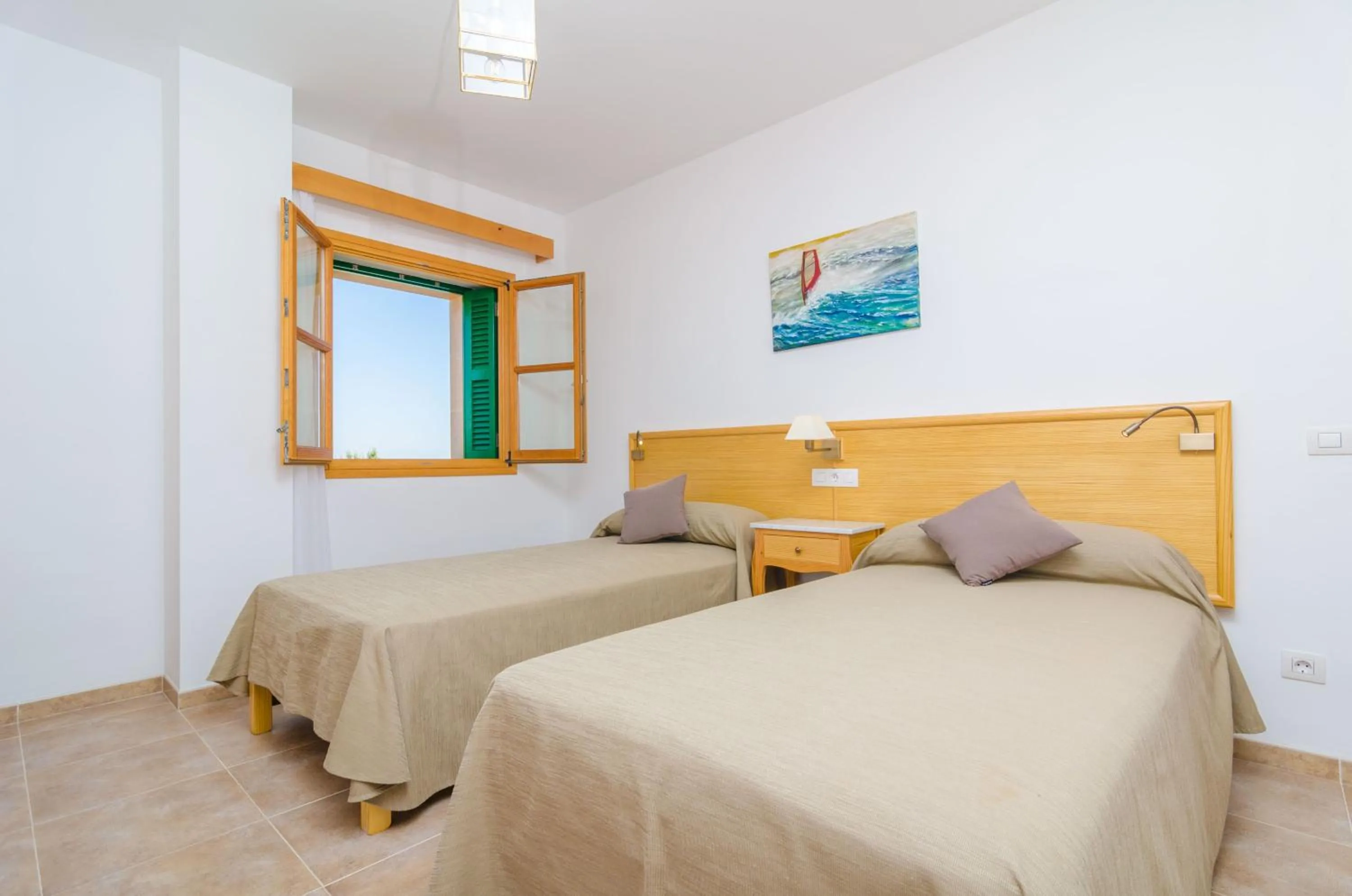 Bedroom, Bed in Son Fadri