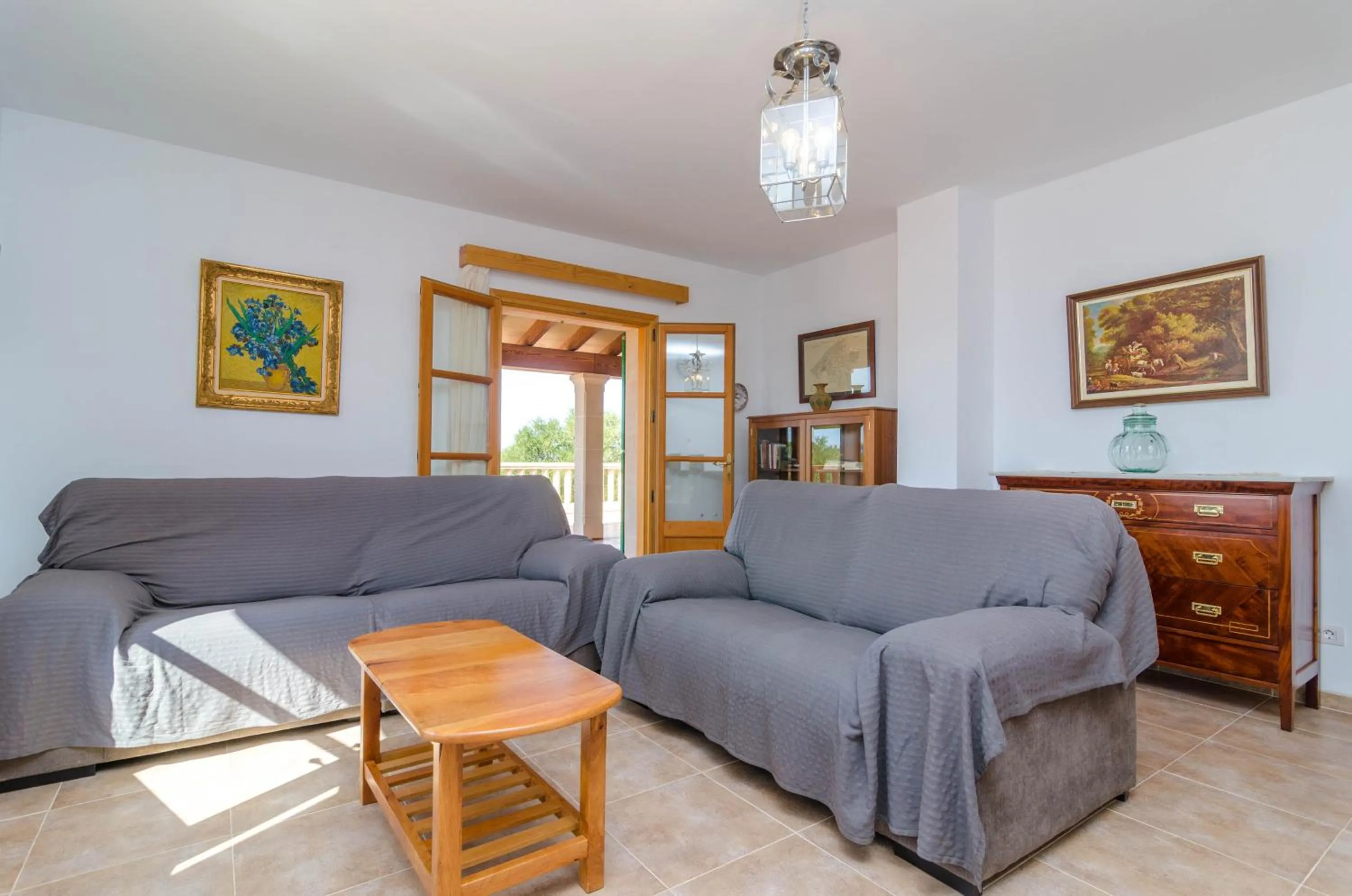 Living room in Son Fadri