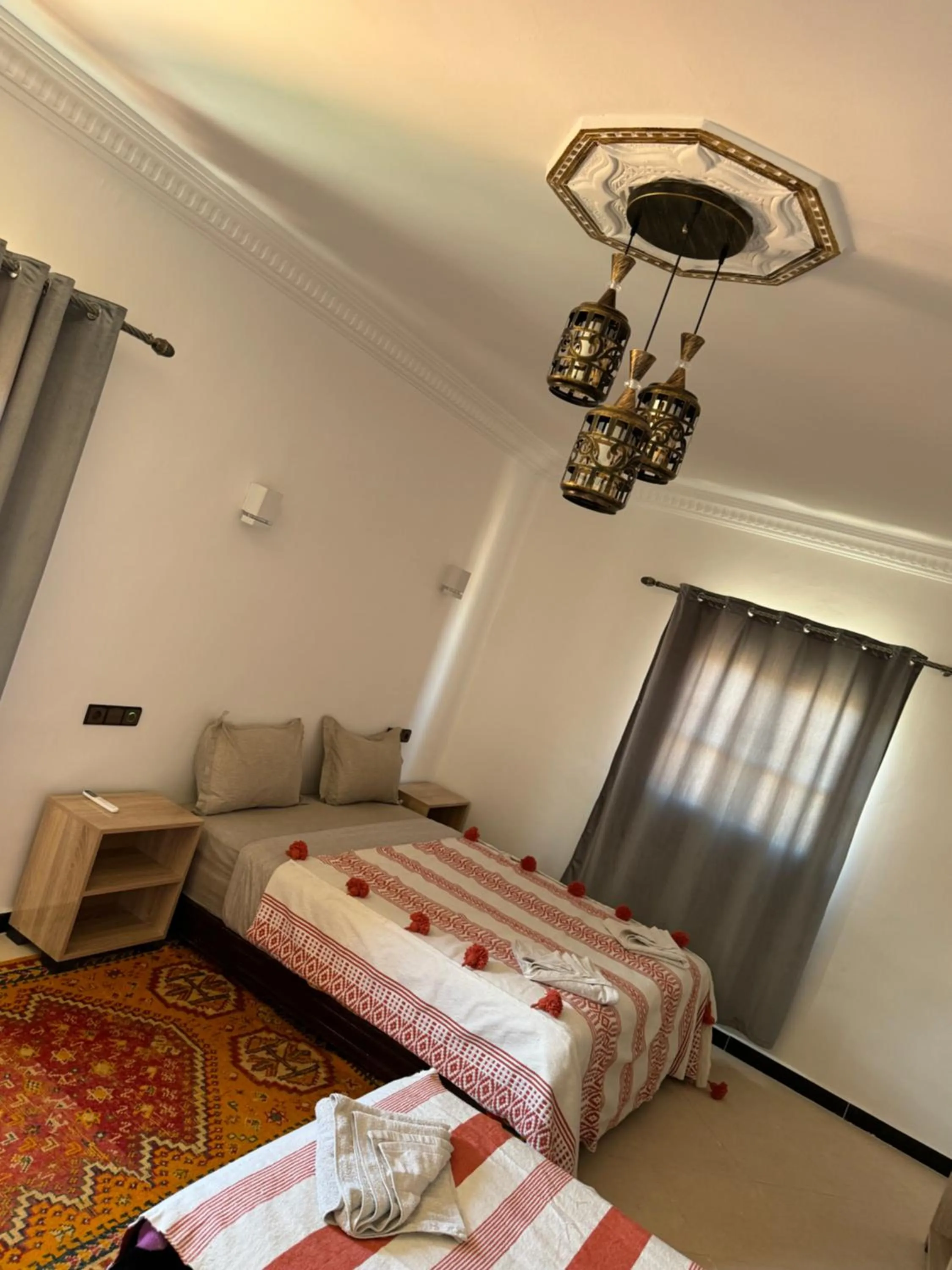 Bed in Auberge Ksar Ait Ben Haddou