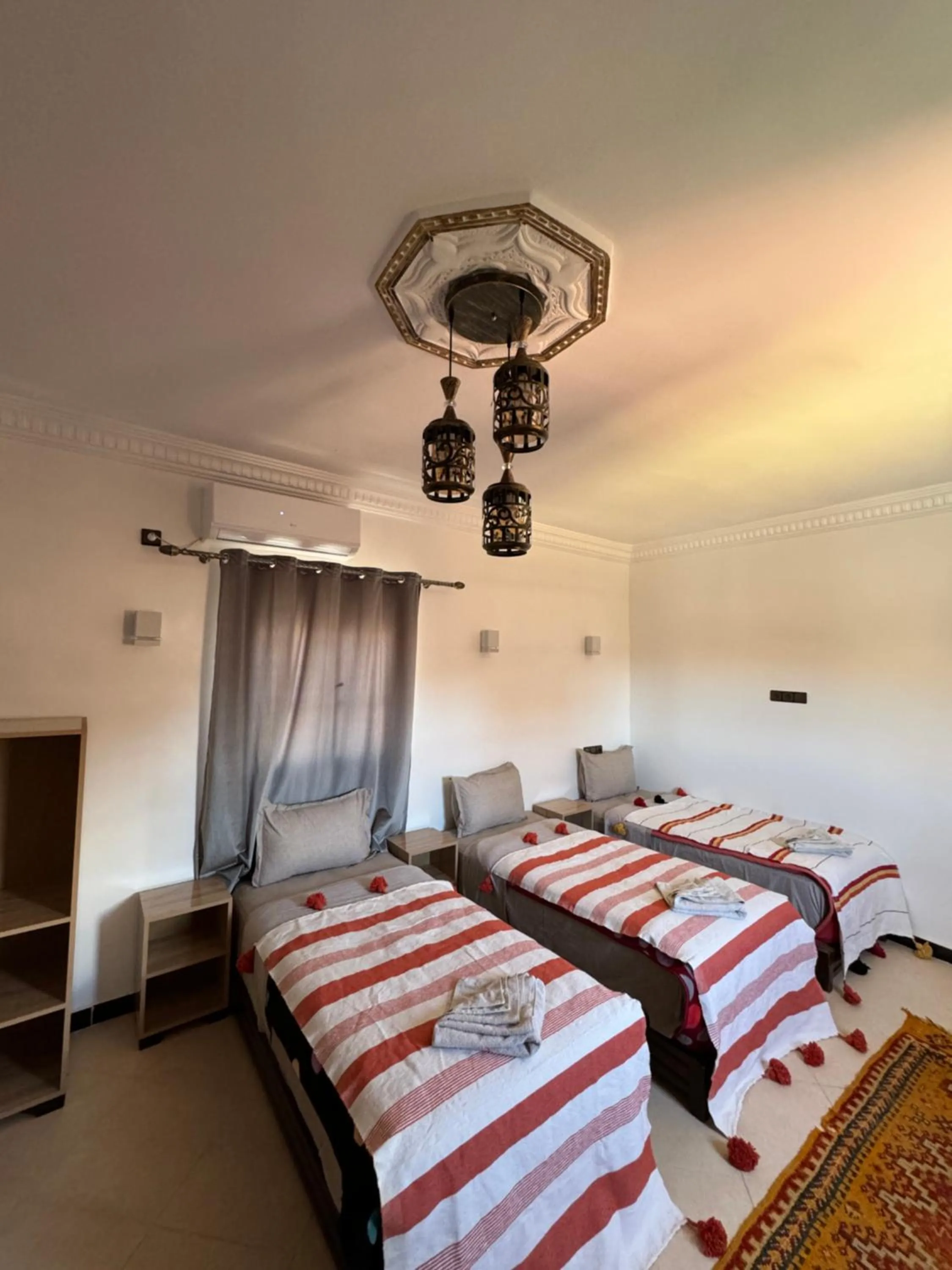 Bed in Auberge Ksar Ait Ben Haddou