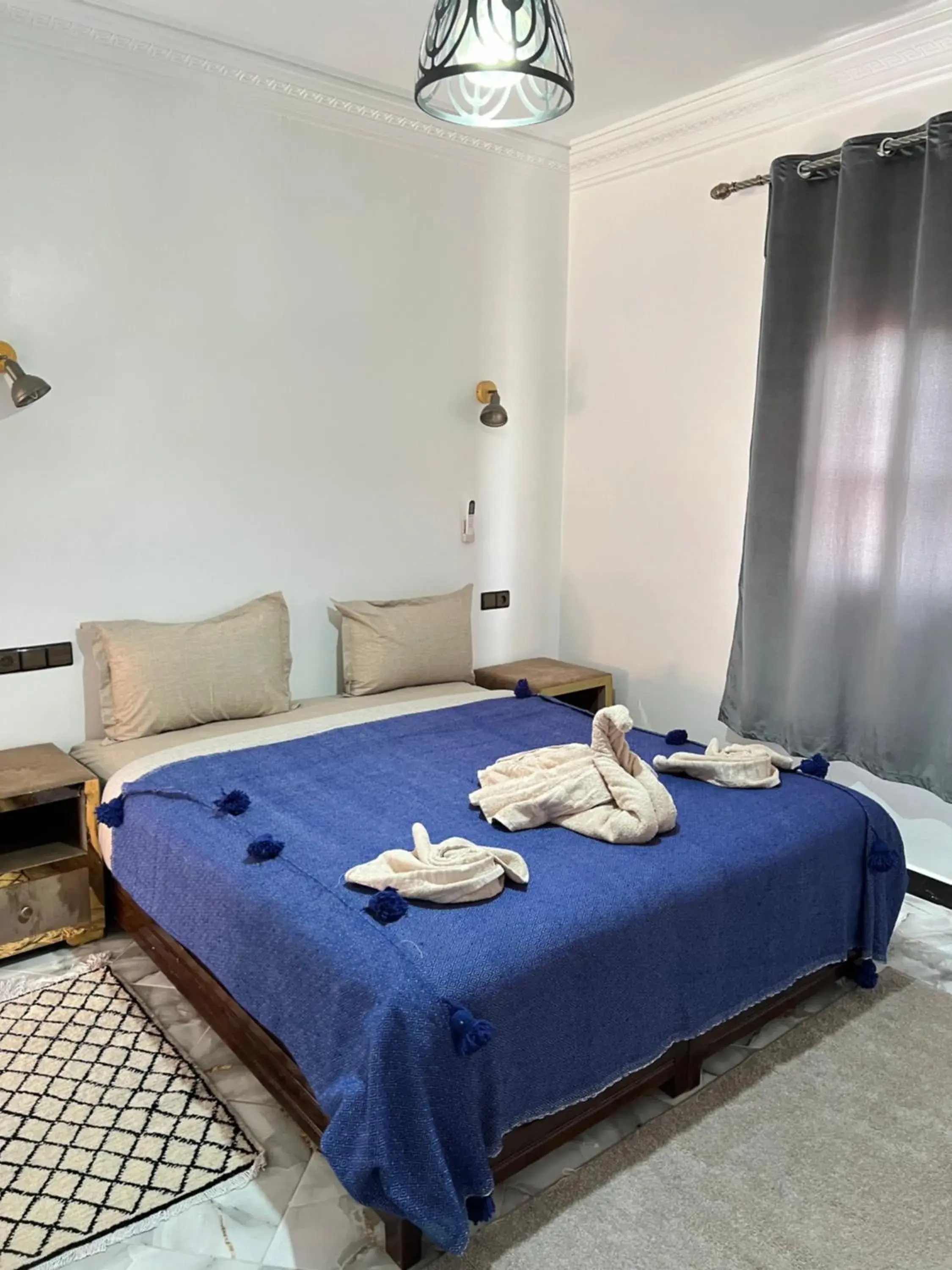 Deluxe Double Room with Shower in Auberge Ksar Ait Ben Haddou Deluxe Double Room with Shower in Auberge Ksar Ait Ben Haddou