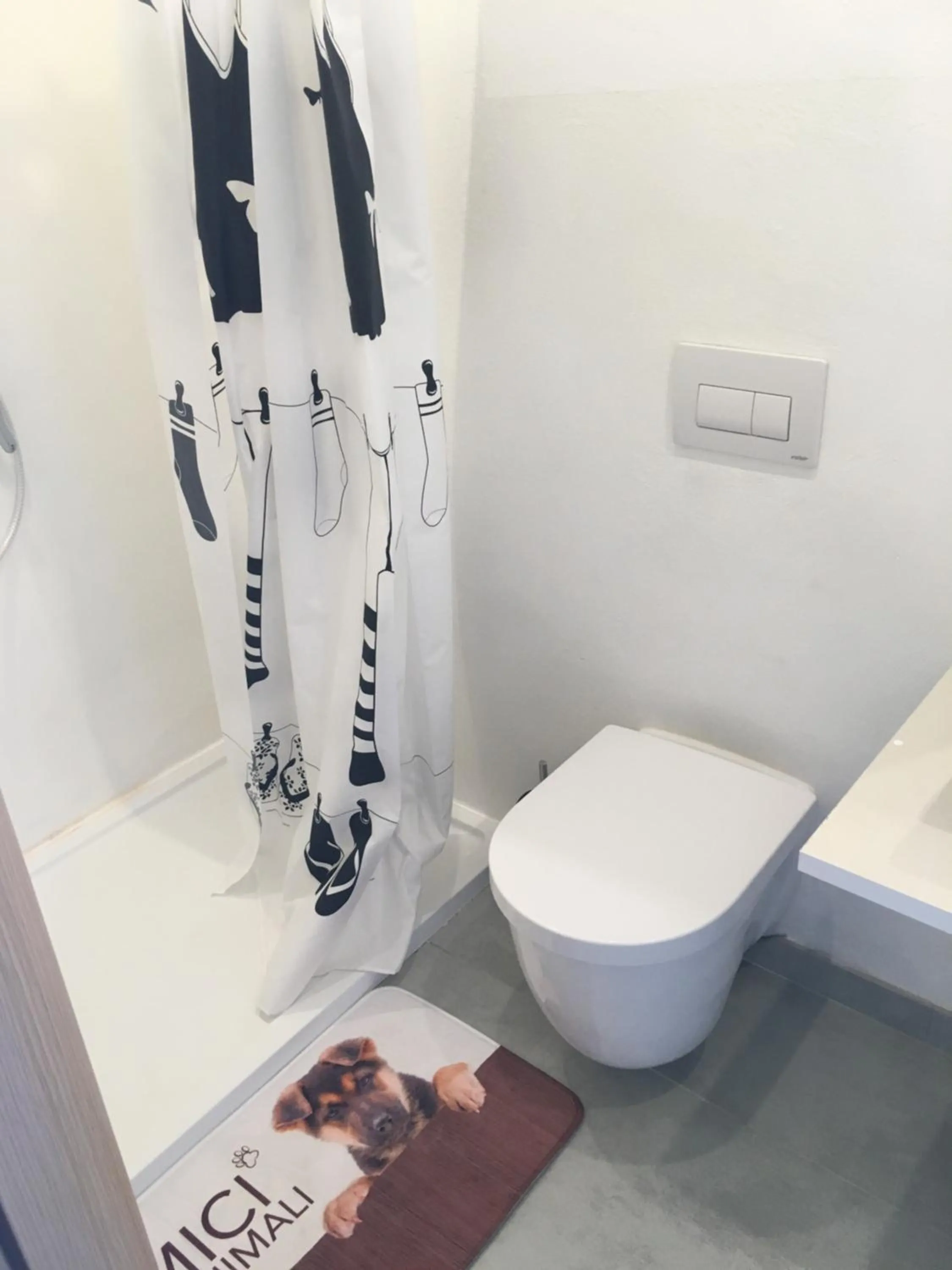 Toilet in B&B Pan di Zucchero