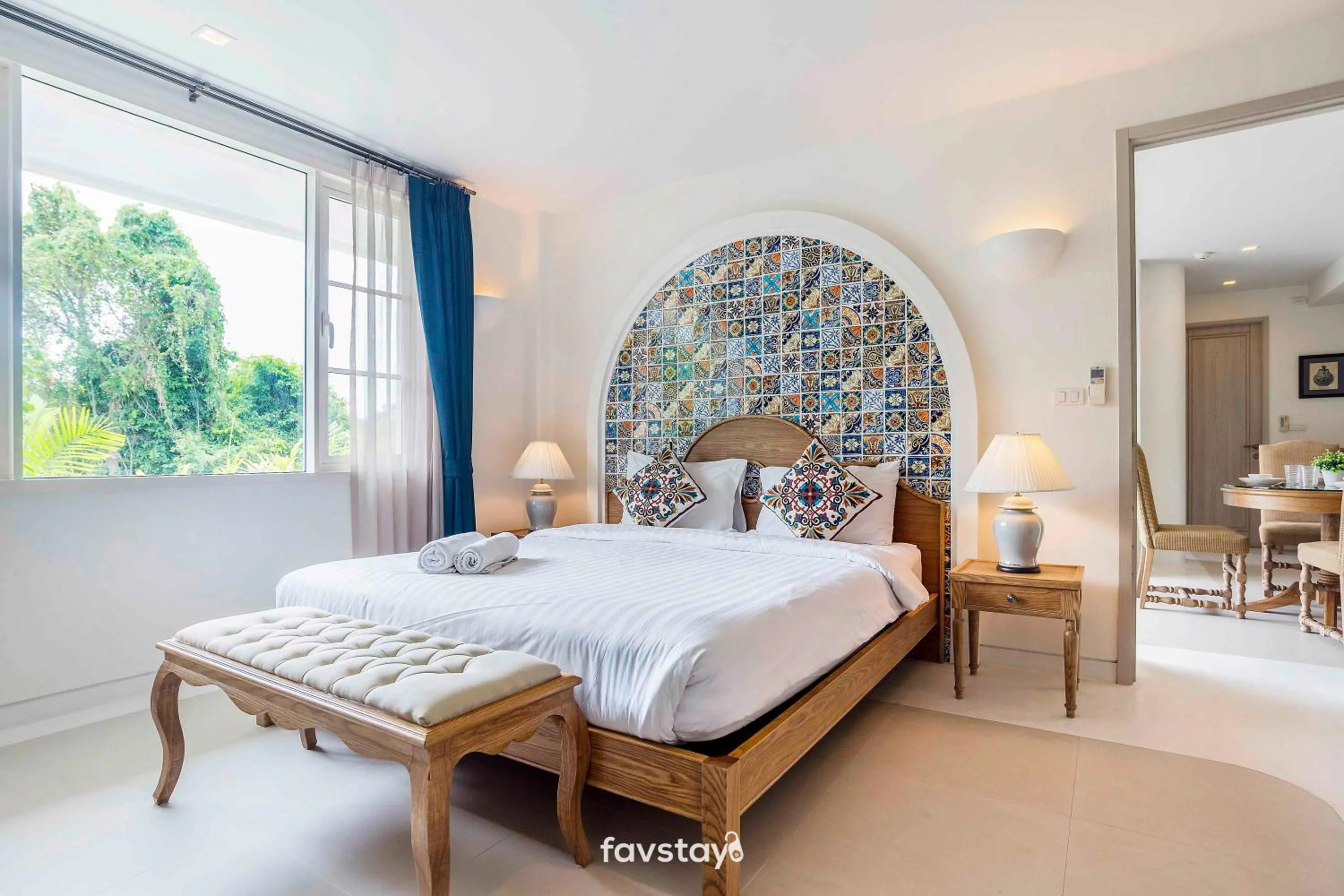 Bed in Chelona Hua Hin by Favstay