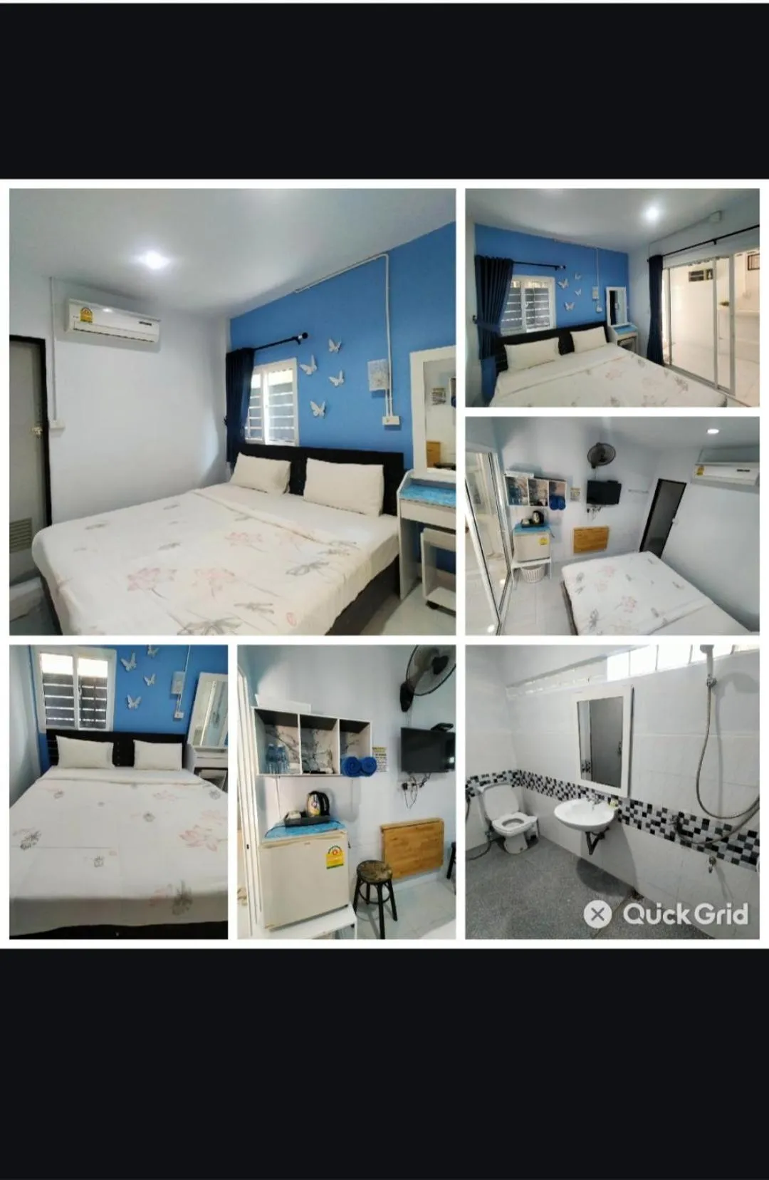 Bed in Nemo 2 Resort