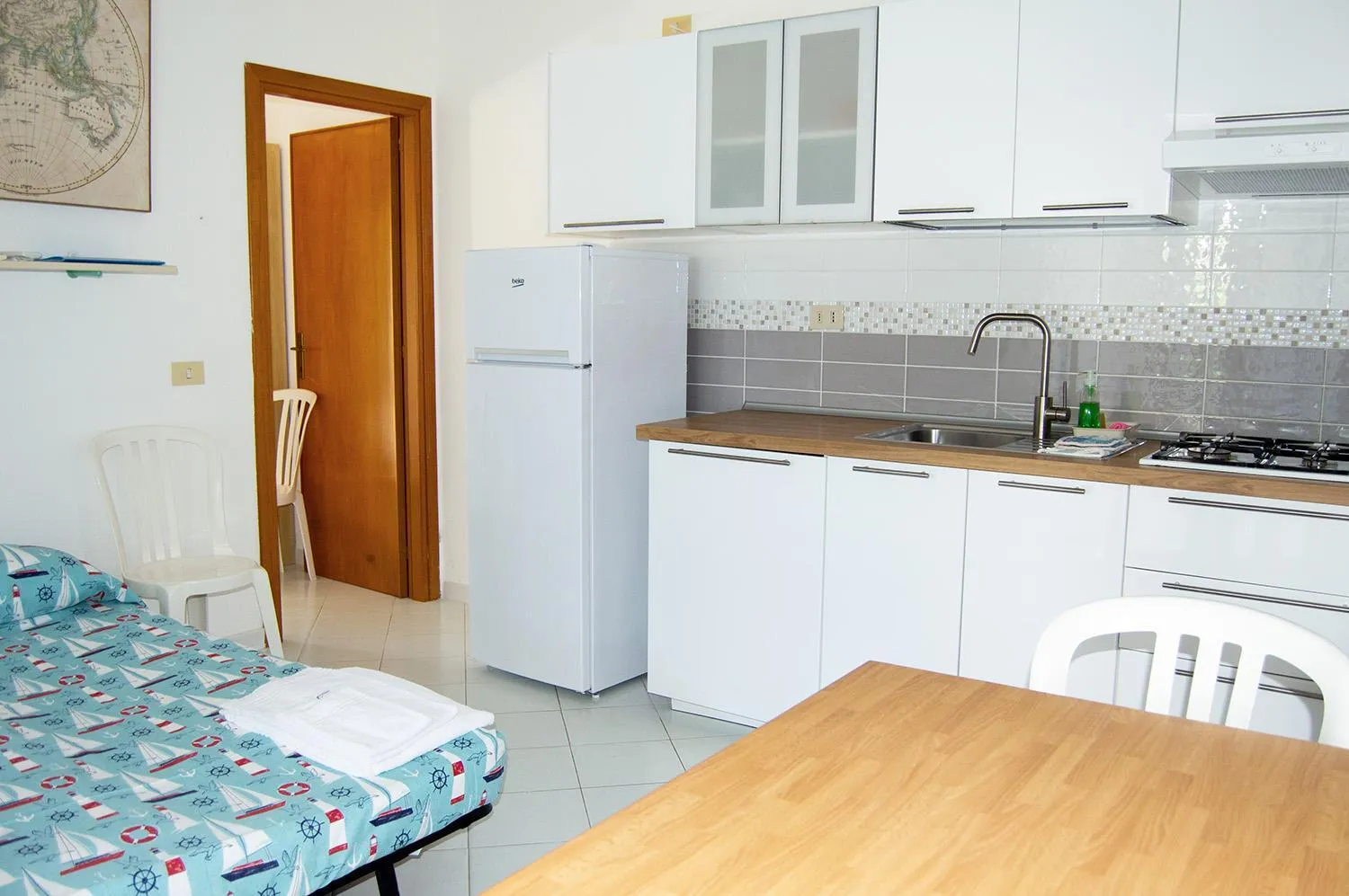 Kitchen or kitchenette in Pozzo al Moro Village