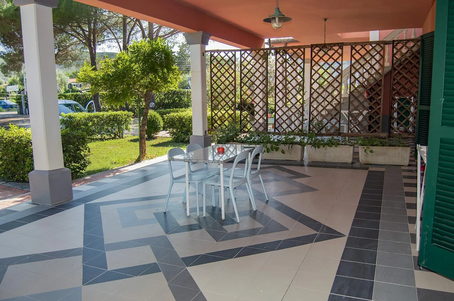 Patio in Pozzo al Moro Village