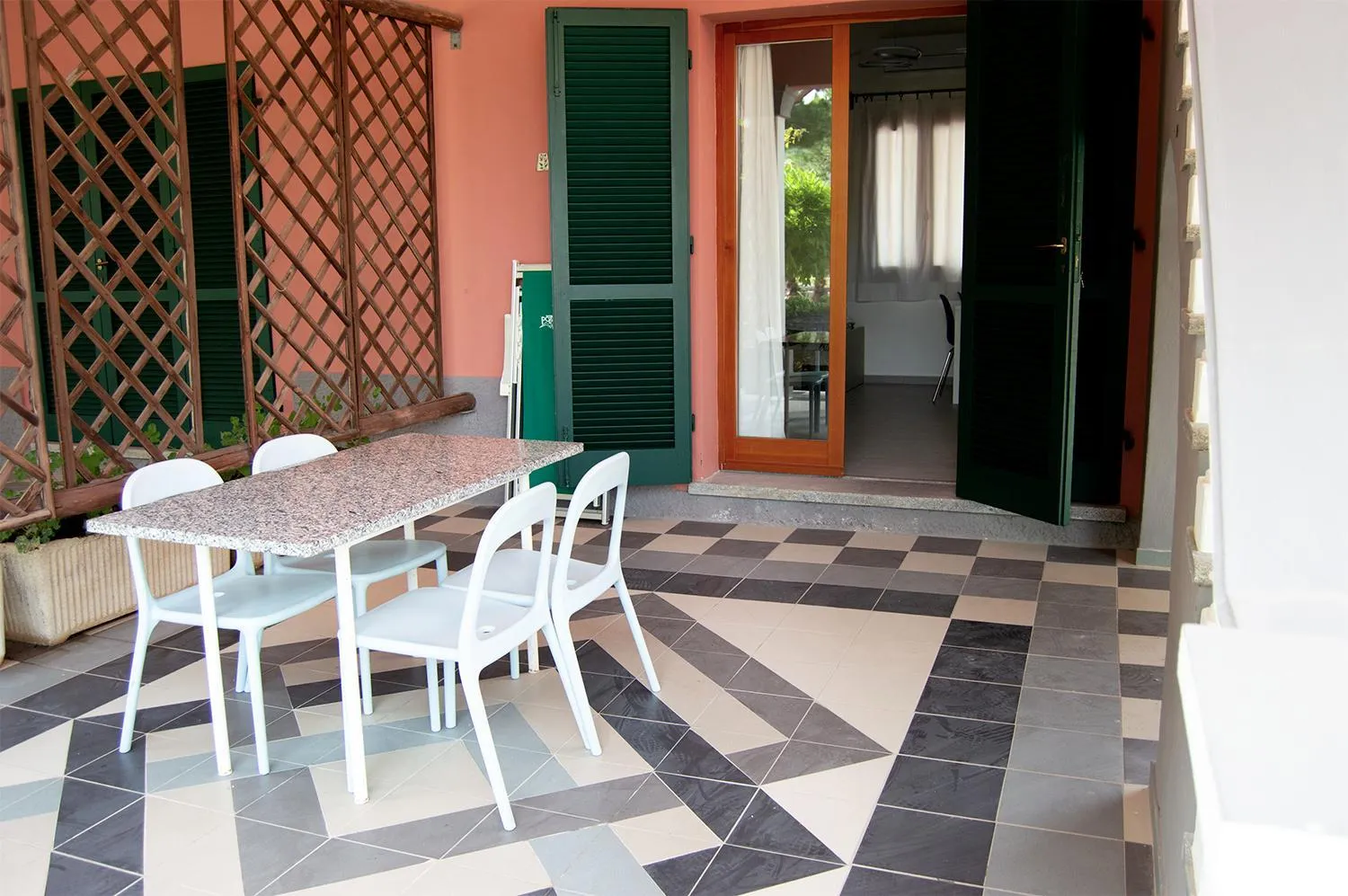 Patio in Pozzo al Moro Village