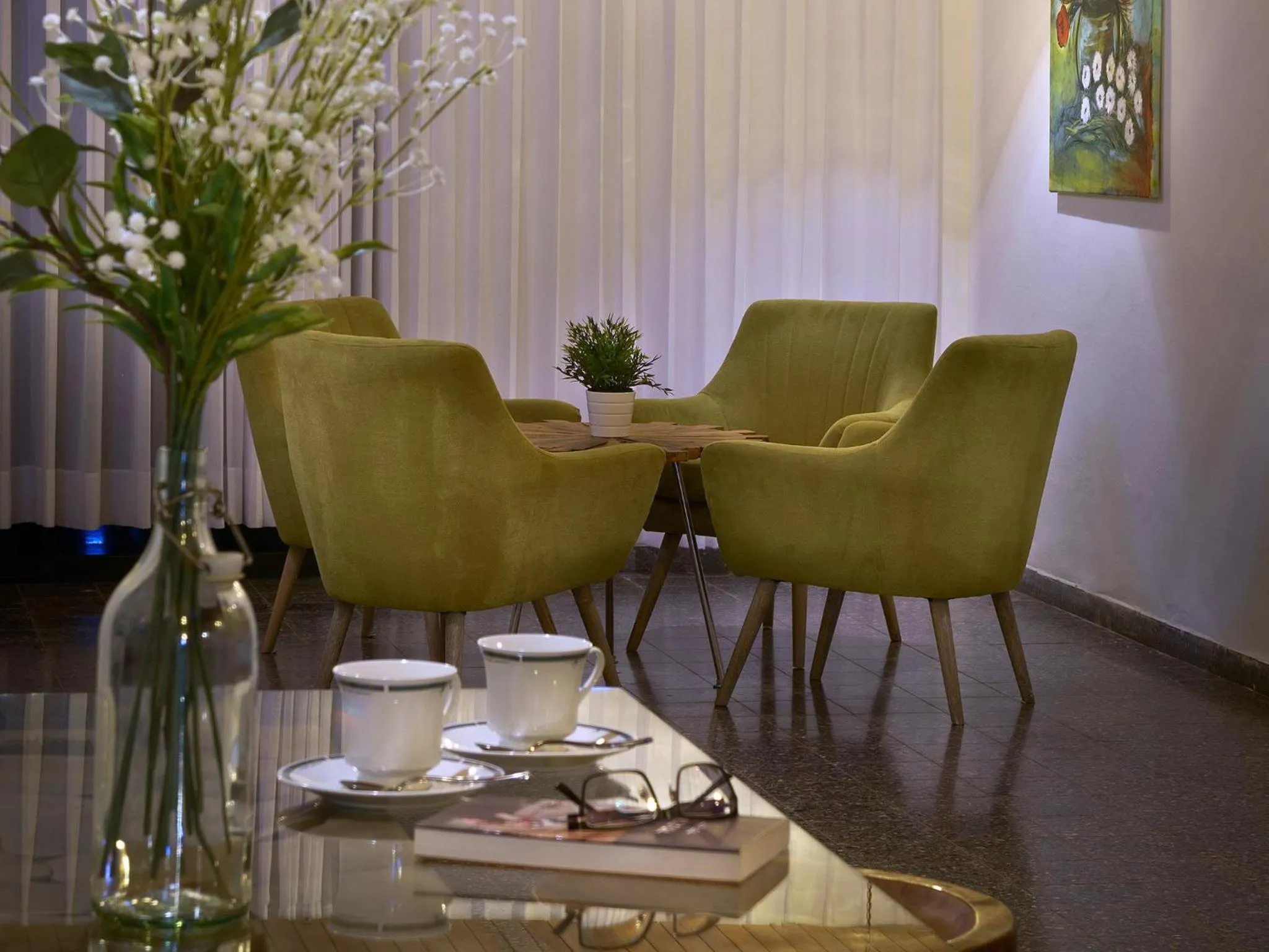 Communal lounge/ TV room in EretZefat